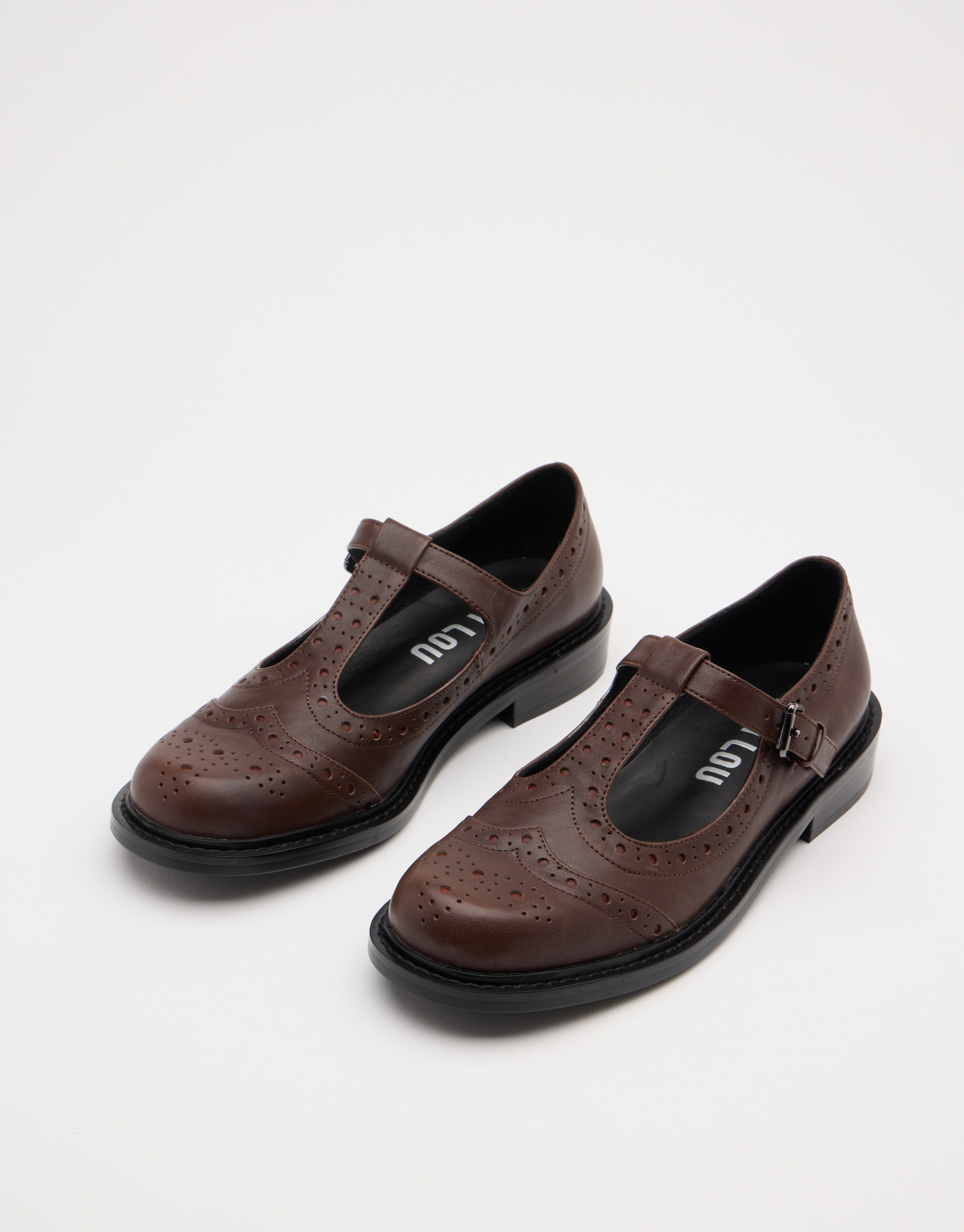 נעלי נשים -  - נעלי בובה MAIA - חום כהה3