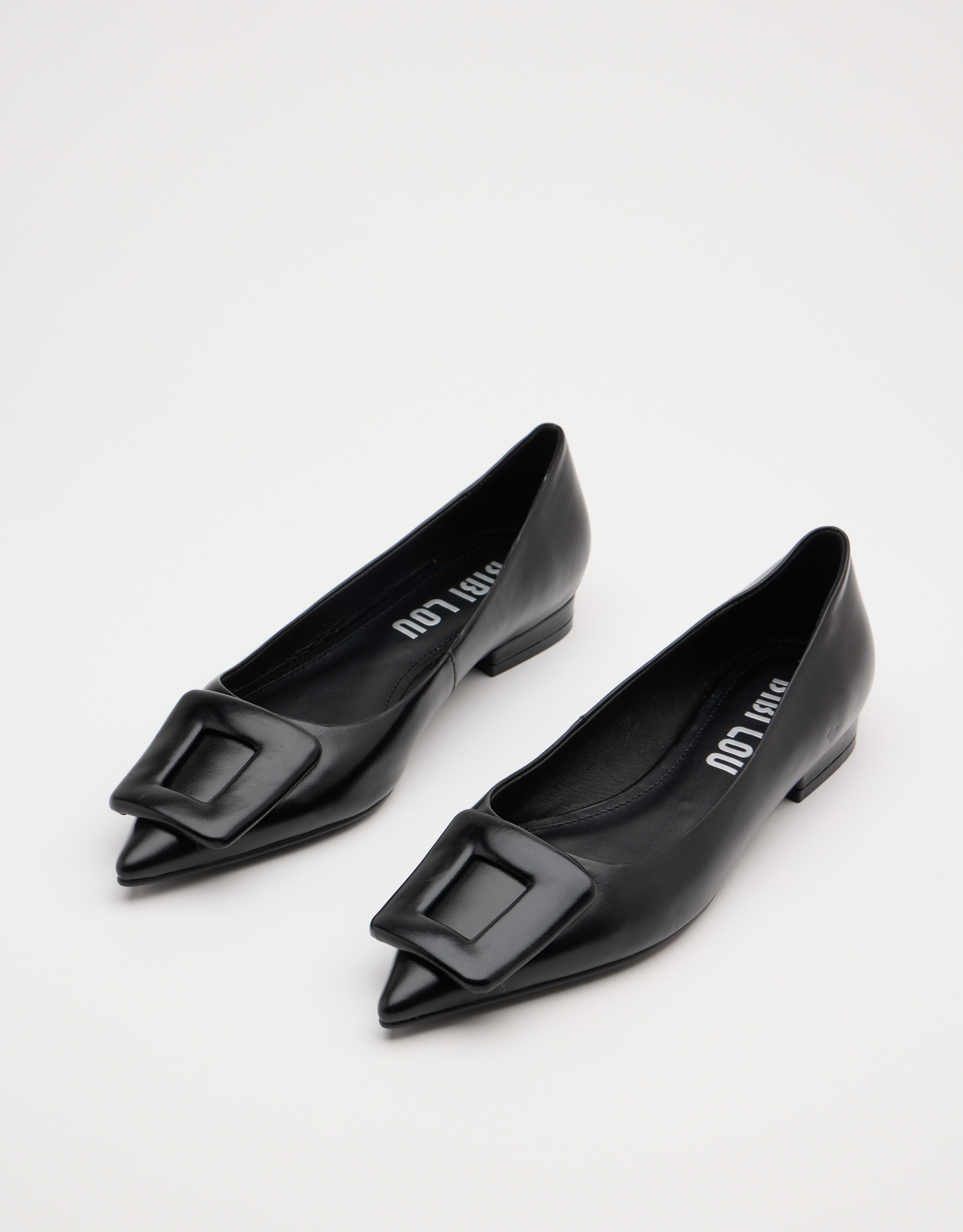 נעלי נשים -  - נעלי סירה שטוחות BONNIE - שחור4