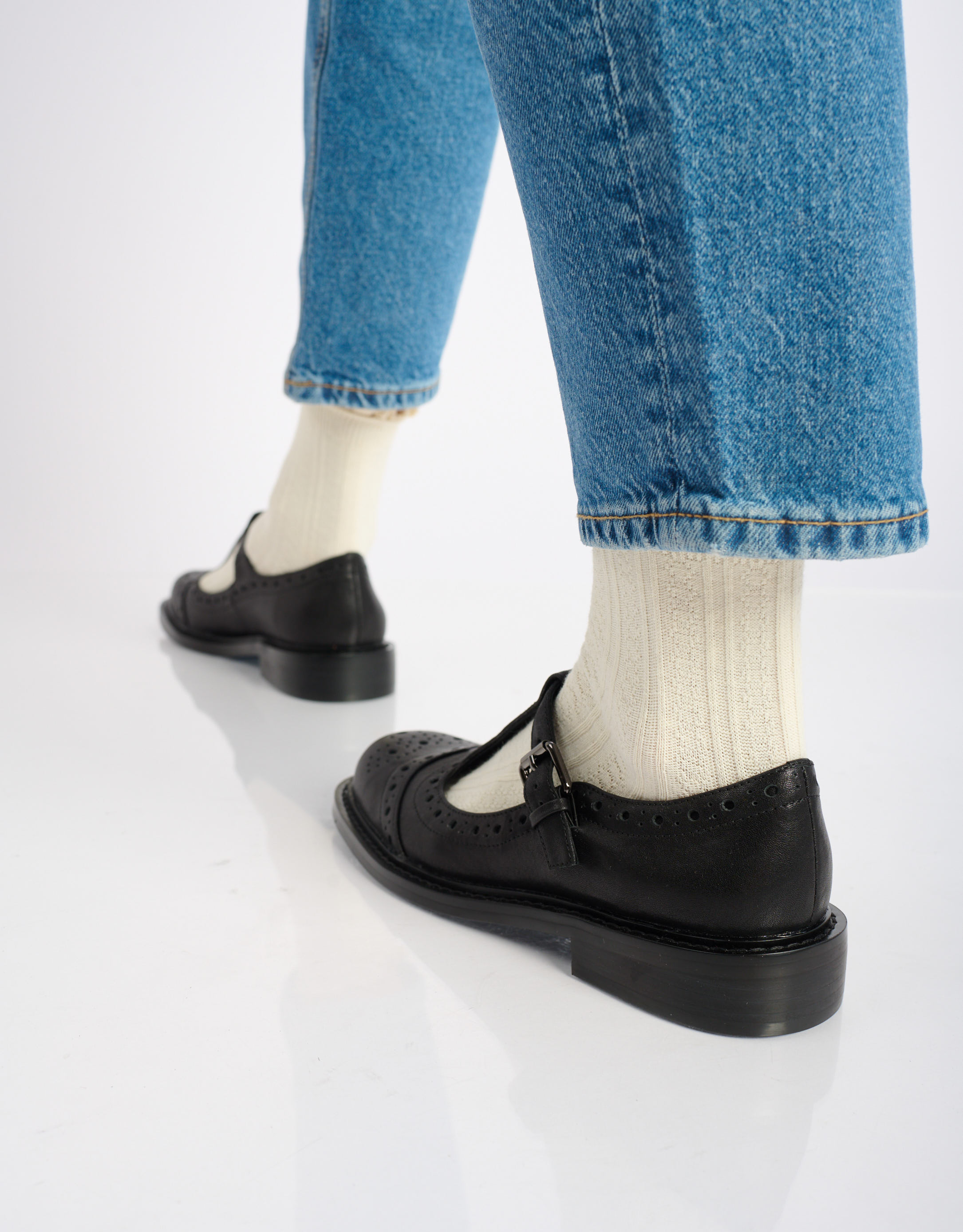 נעלי נשים -  - נעלי בובה MAIA - שחור4