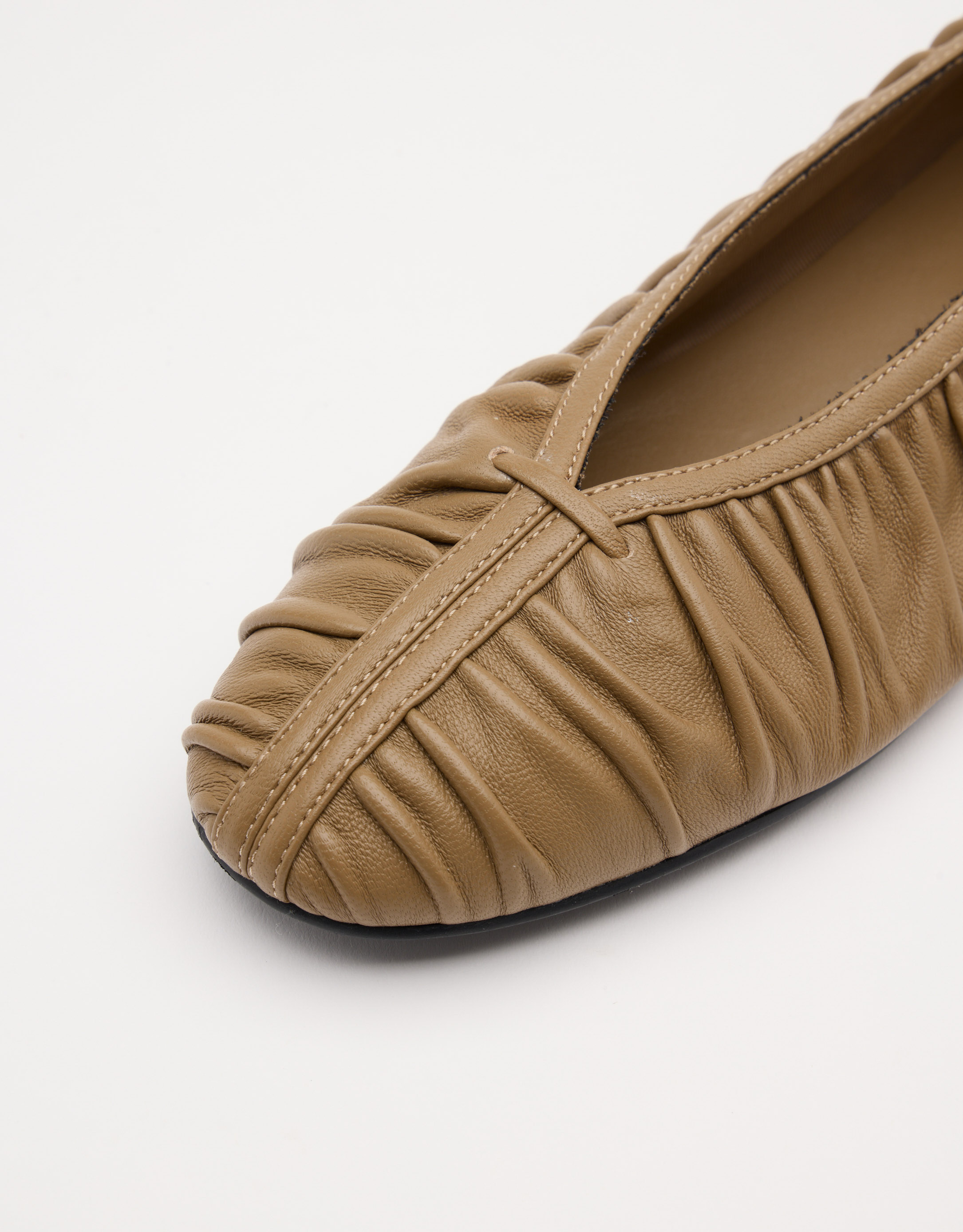 נעלי נשים -  - נעלי סירה שטוחות RIGEL - בז'4