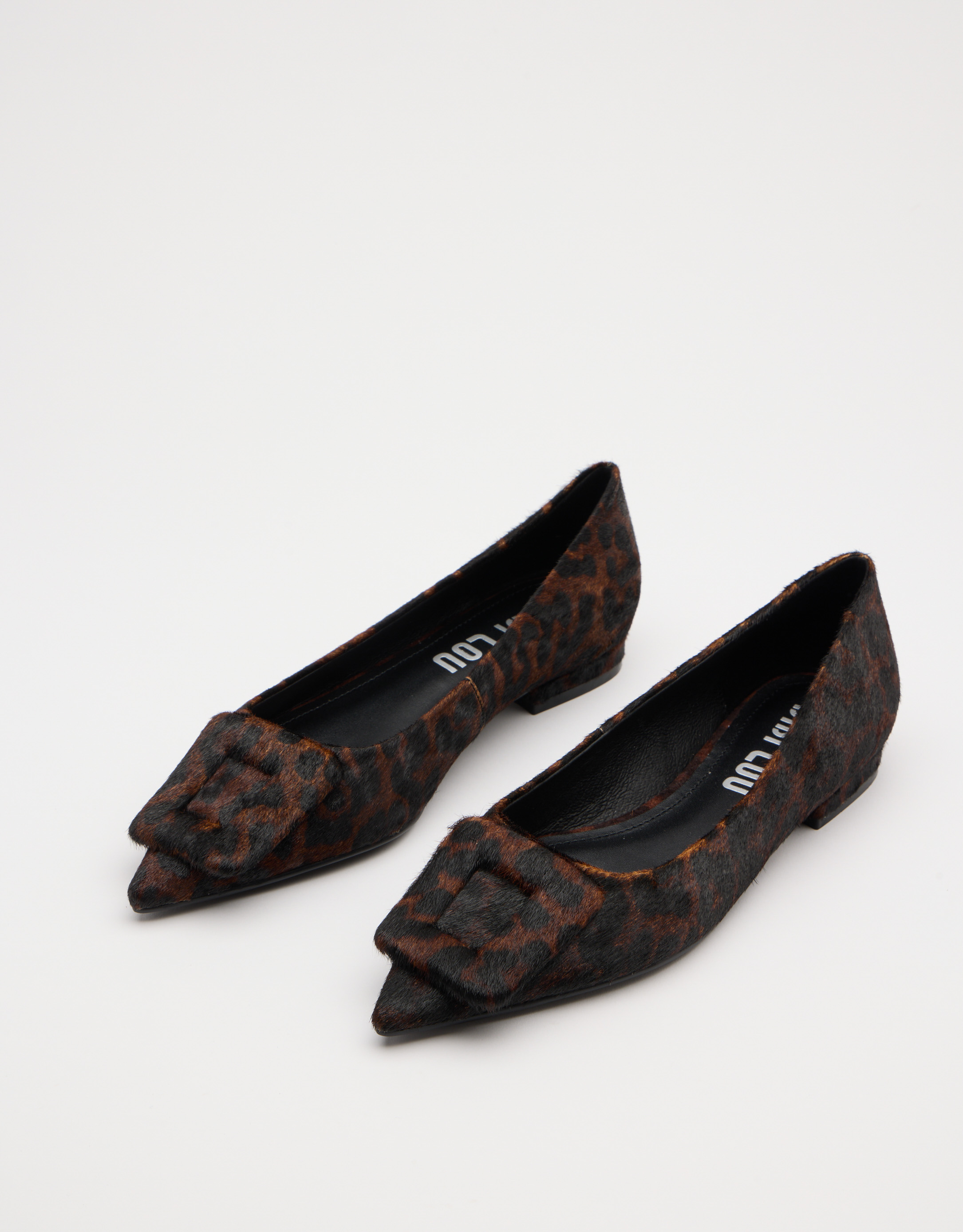 נעלי נשים -  - נעלי סירה עם הדפס BONNIE - נמר4