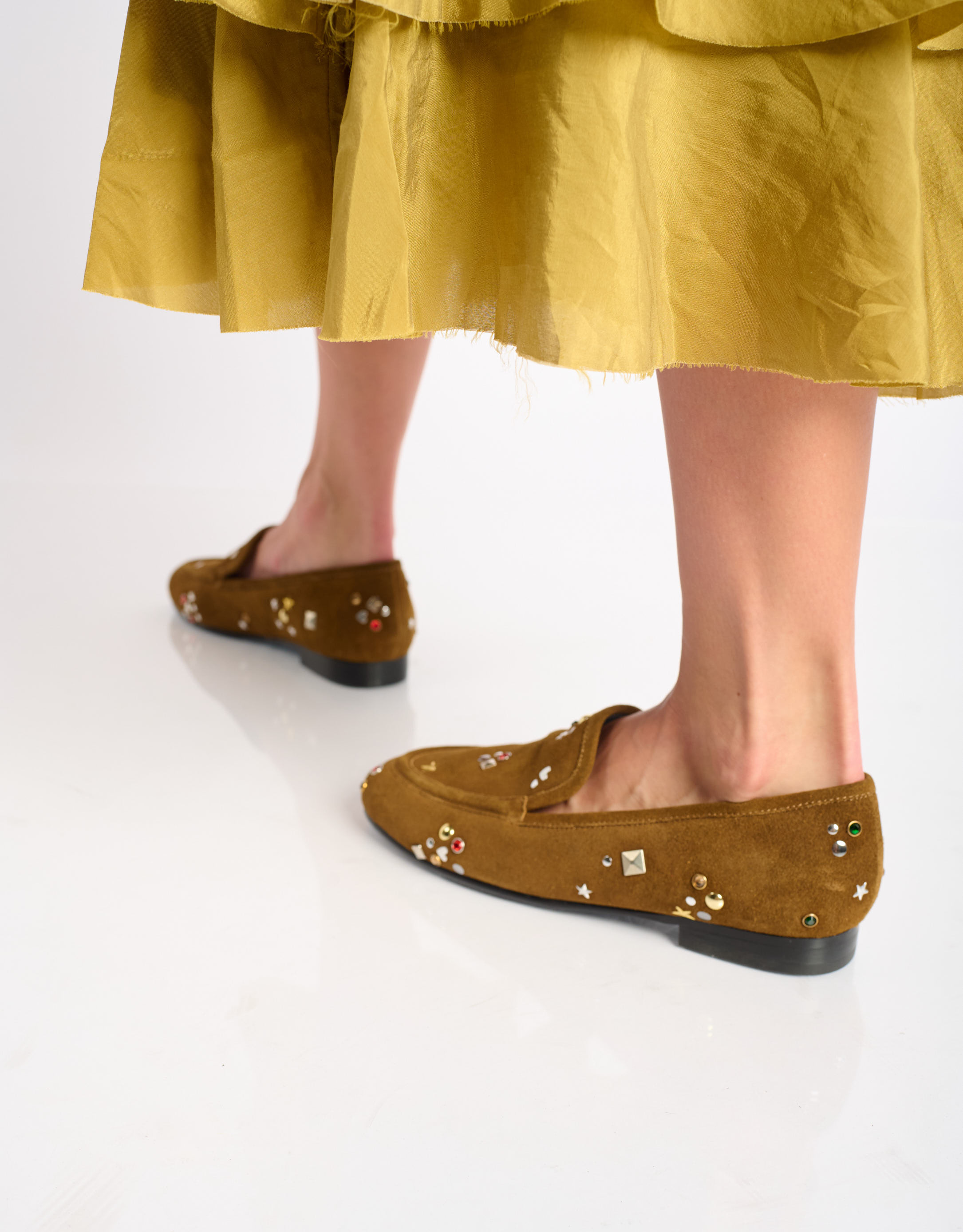 נעלי נשים -  - נעיל מוקסין ניטים MIZAR - קאמל4