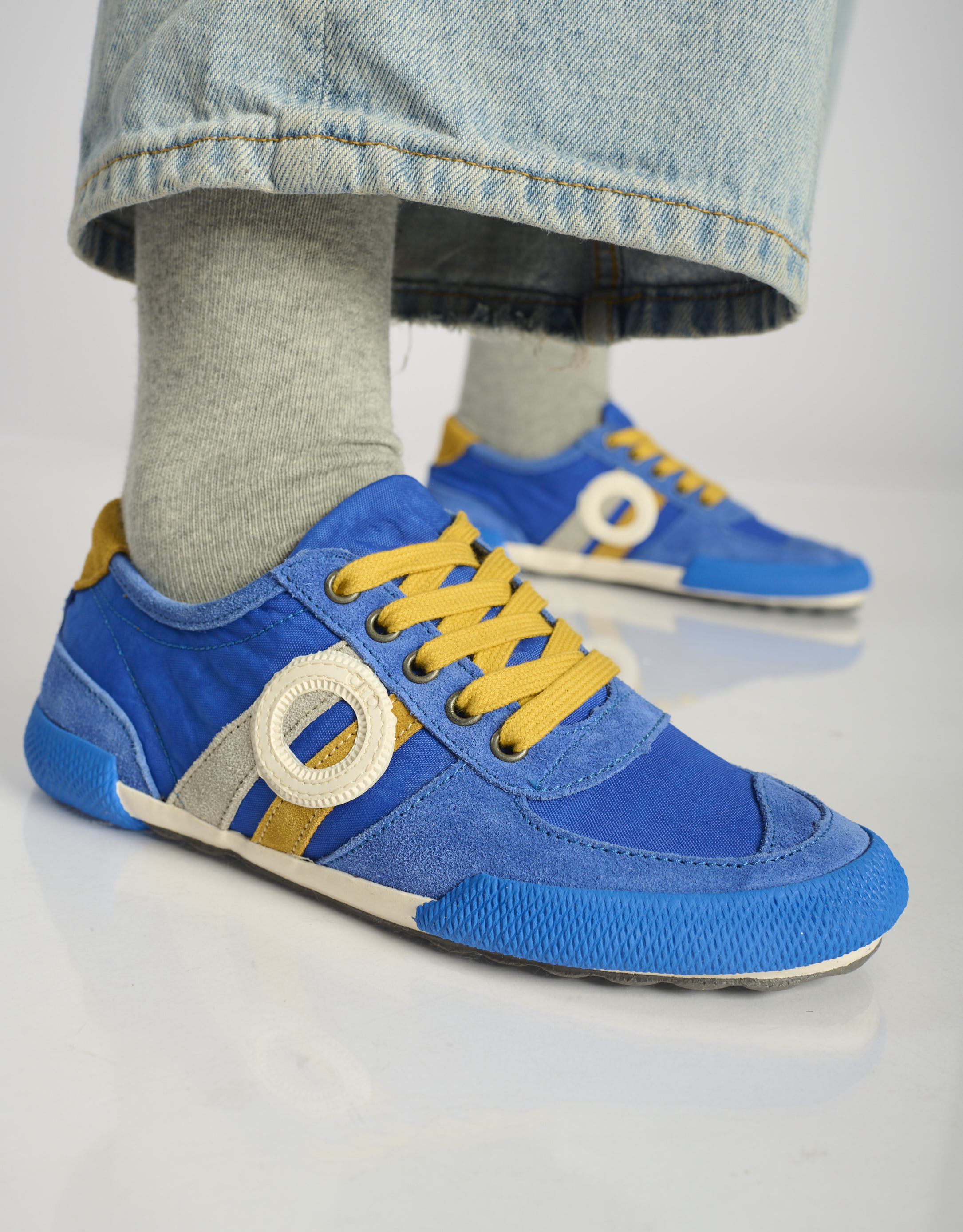 נעלי נשים - Aro - סניקרס צבעוניות SET - כחול4