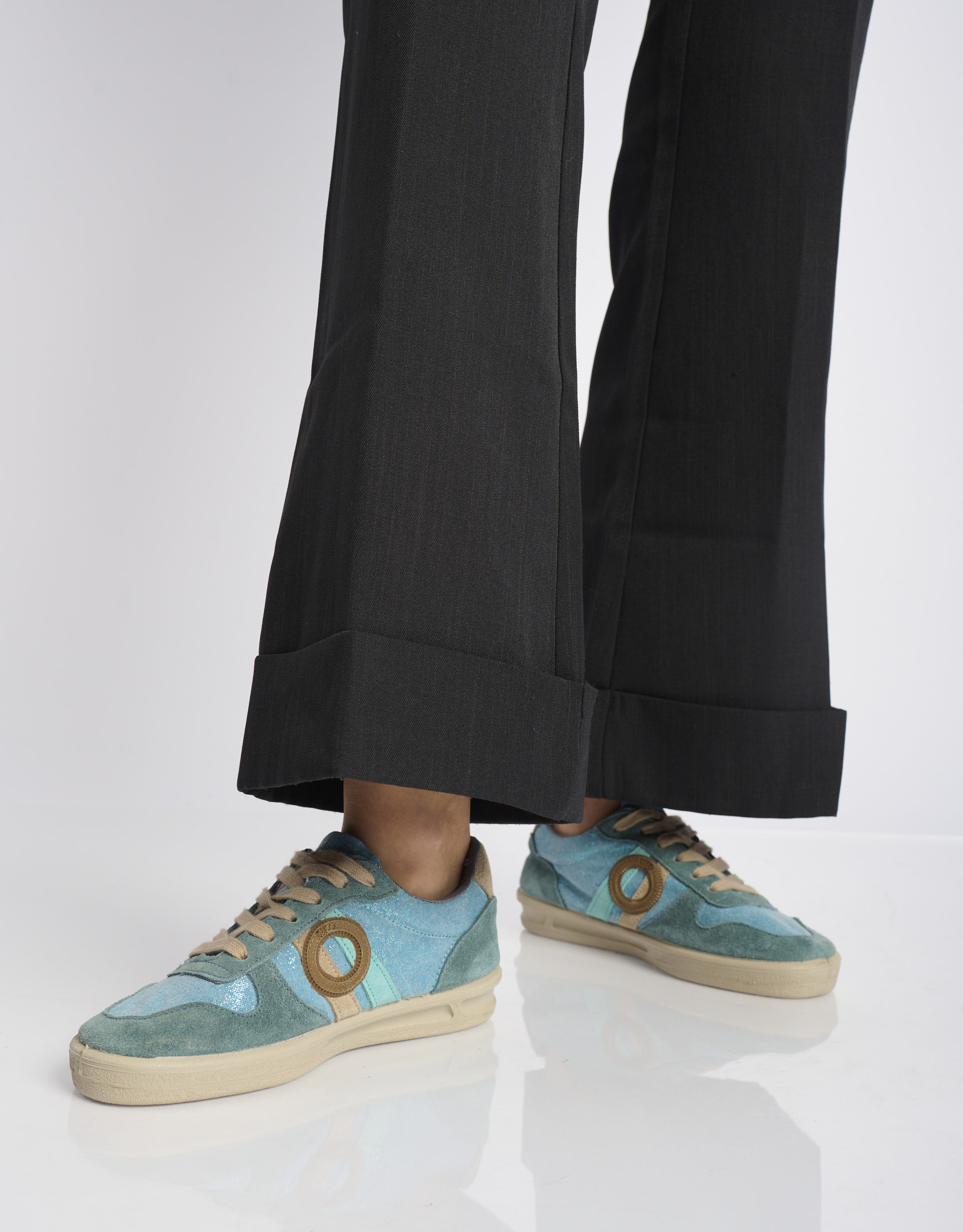 נעלי נשים - Aro - סניקרס קנבס FINCA - כחול4