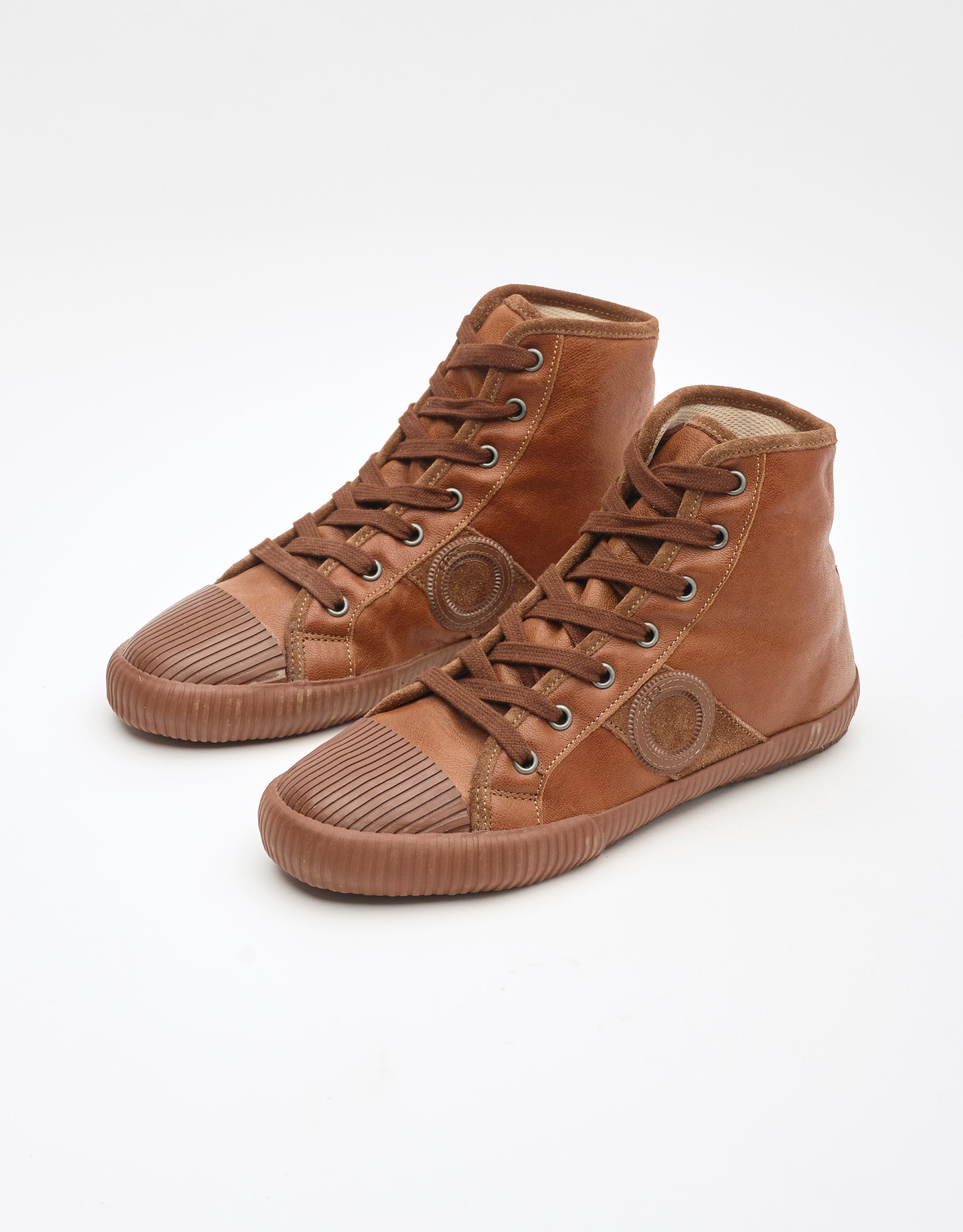 נעלי נשים - Aro - סניקרס גבוהות CHARLIE - חום3