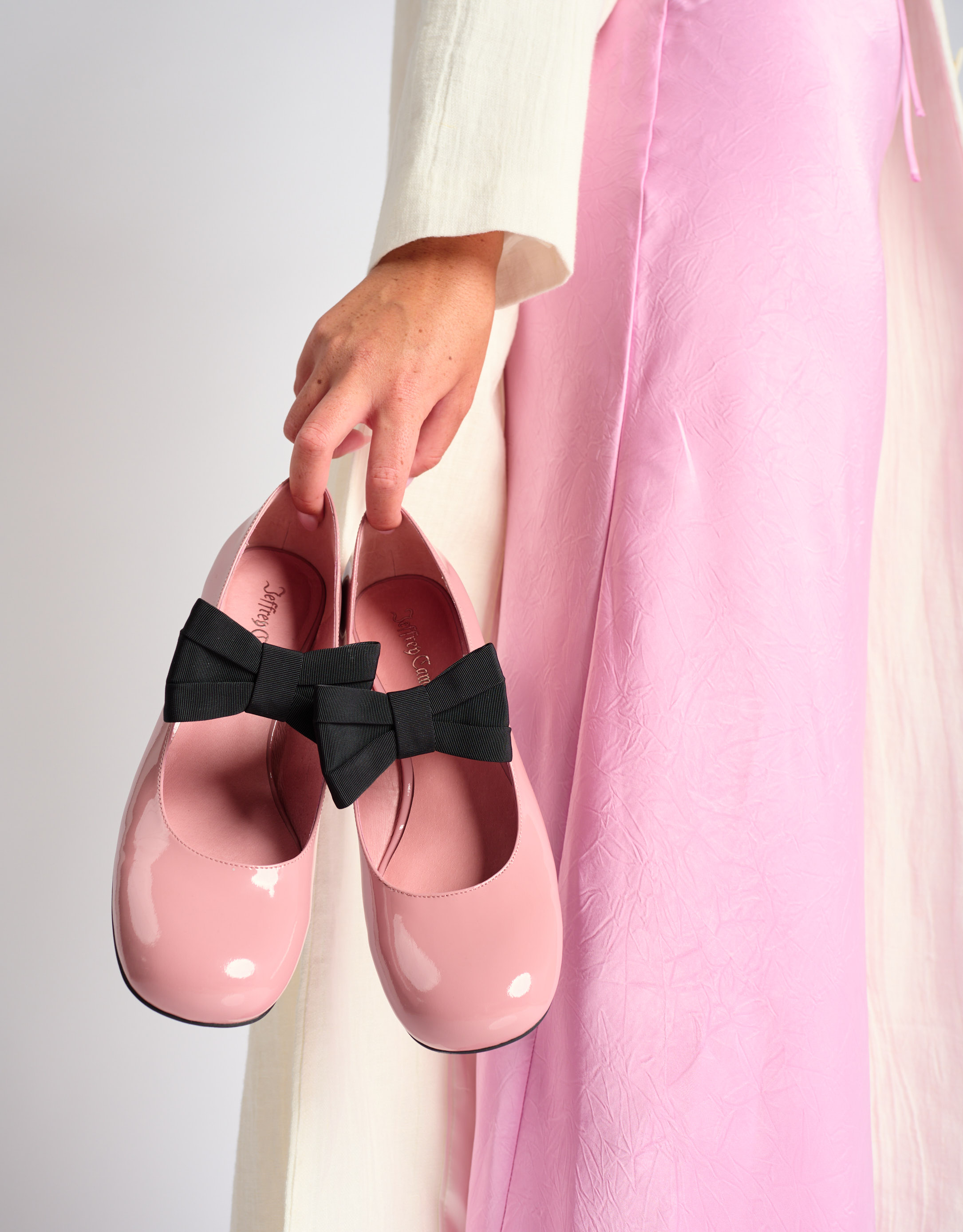 נעלי נשים - Jeffrey Campbell - נעלי בובה CLASSY-B - ורוד1