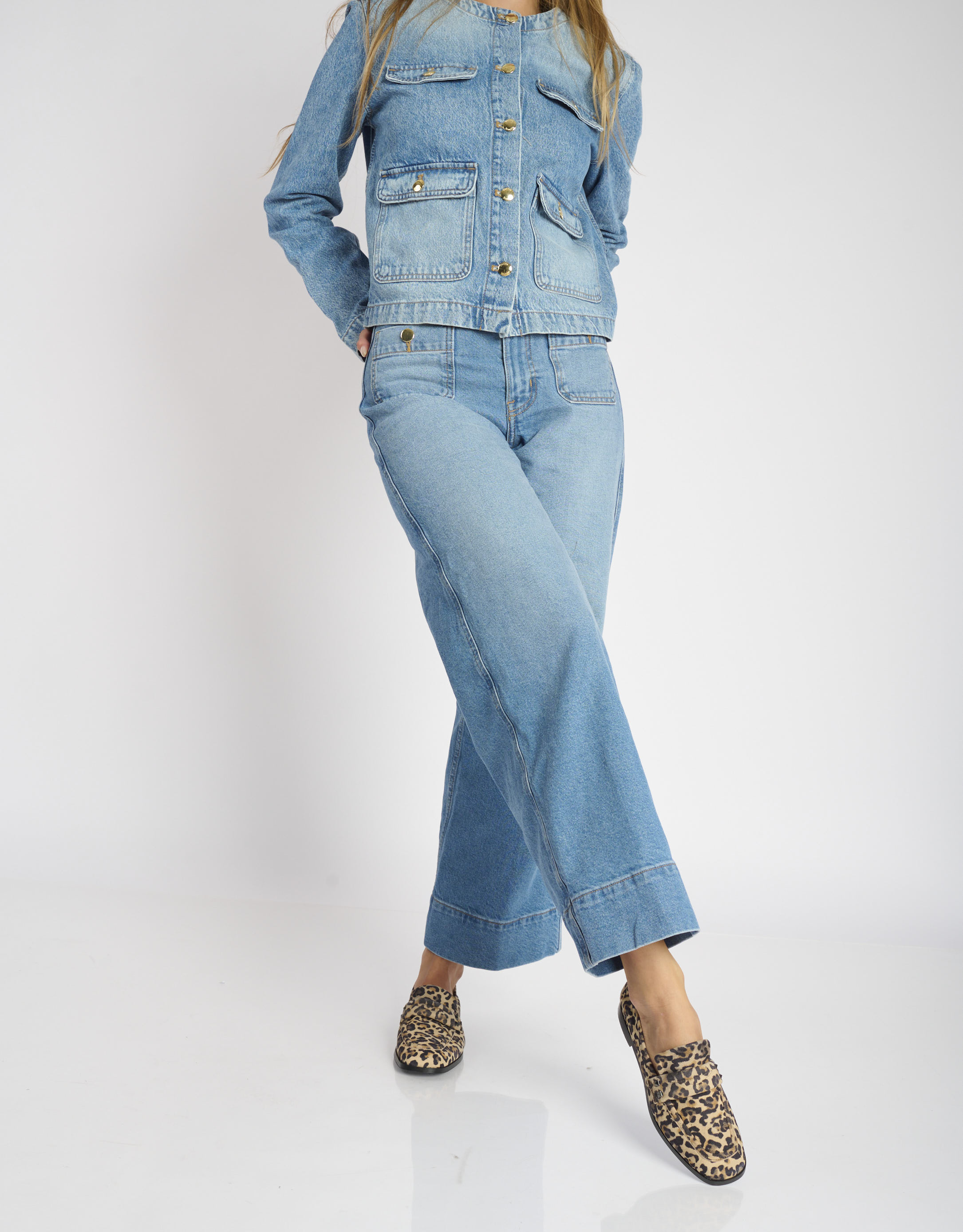 נעלי נשים - Mjus - נעלי מוקסין VOLTERRA - נמר3