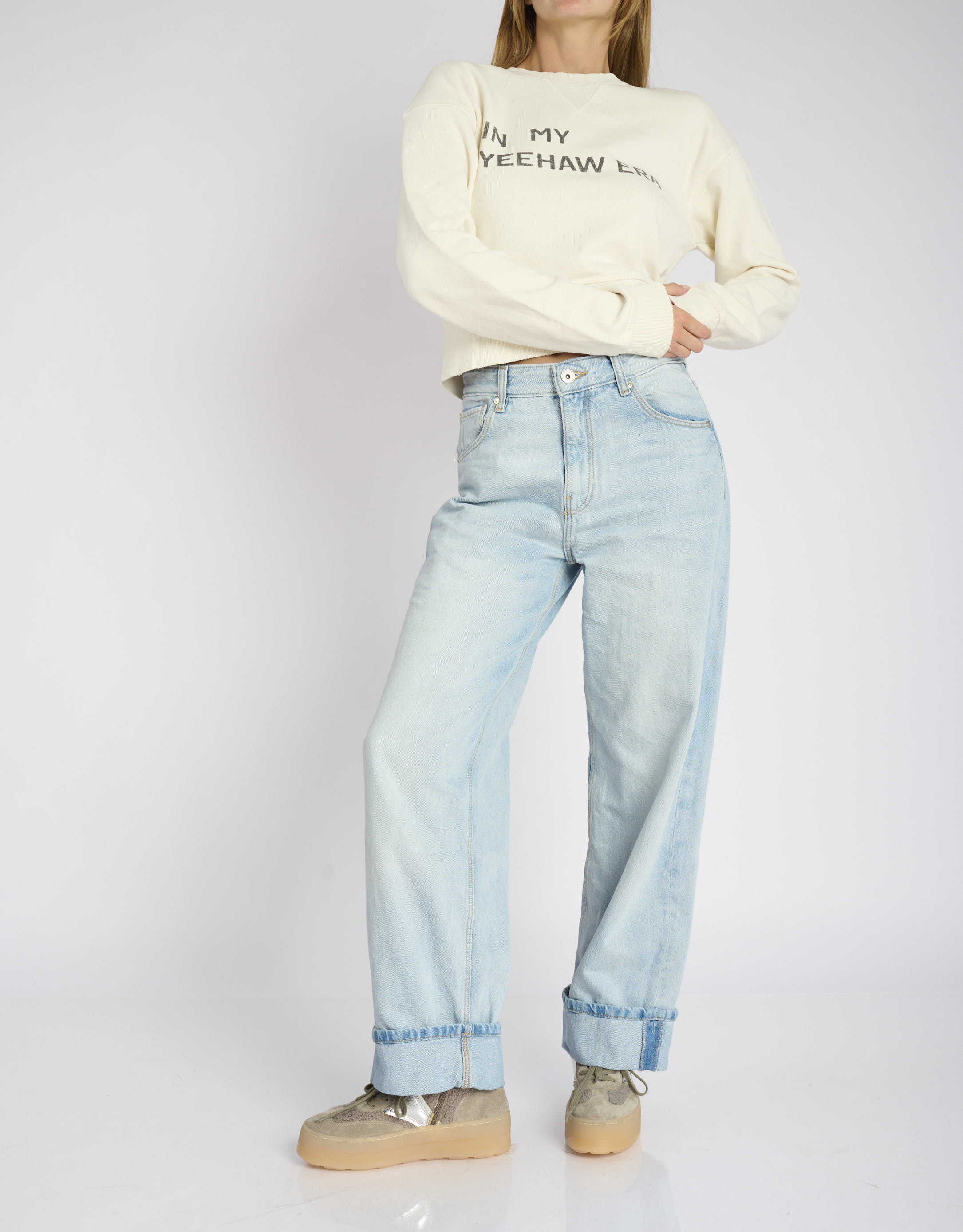 נעלי נשים - Mjus - סניקרס טדי גבוהות LURDES - אפור4