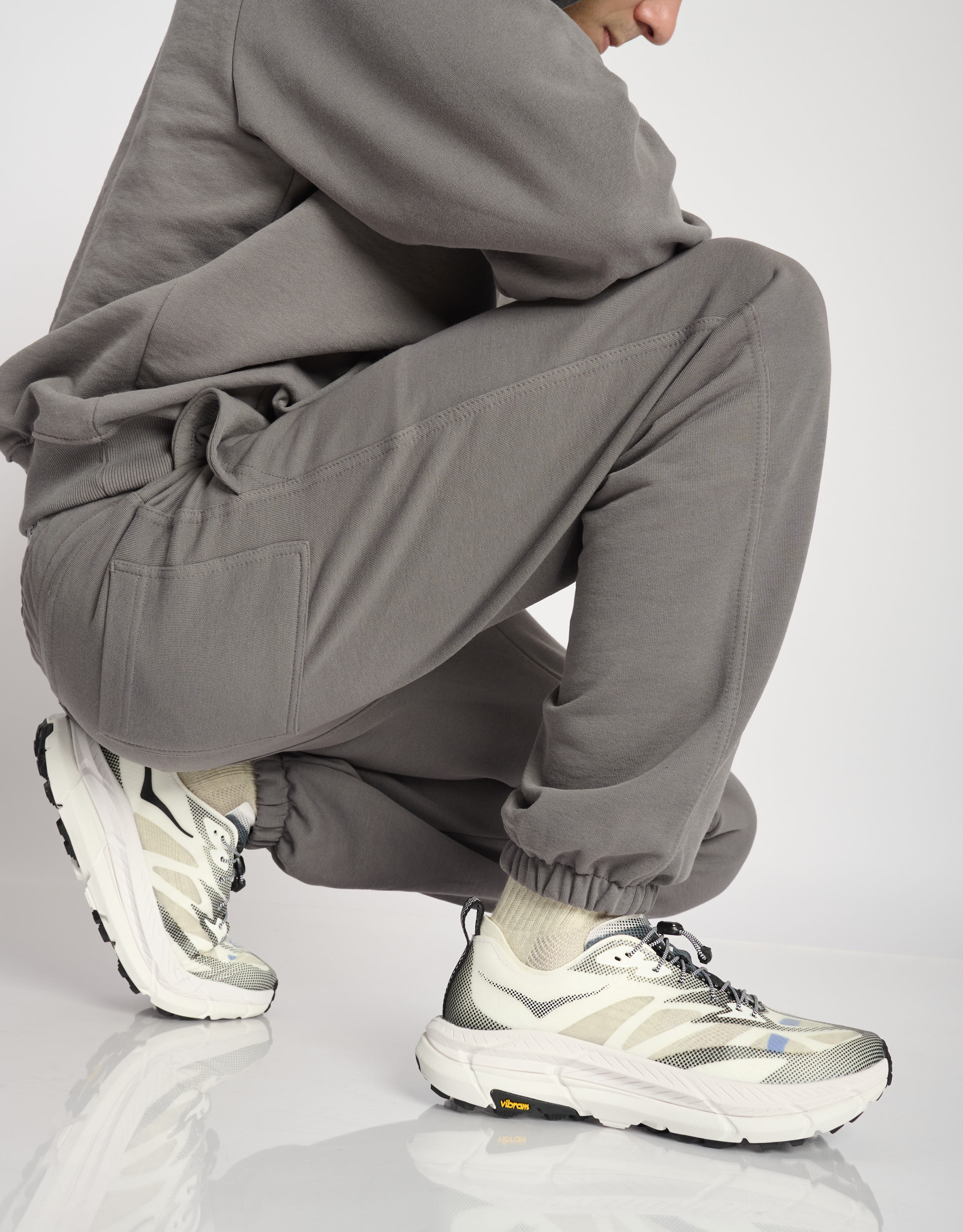 נעלי גברים -  - סניקרס MAFATE SPEED4 LITE - לבן   שחור1