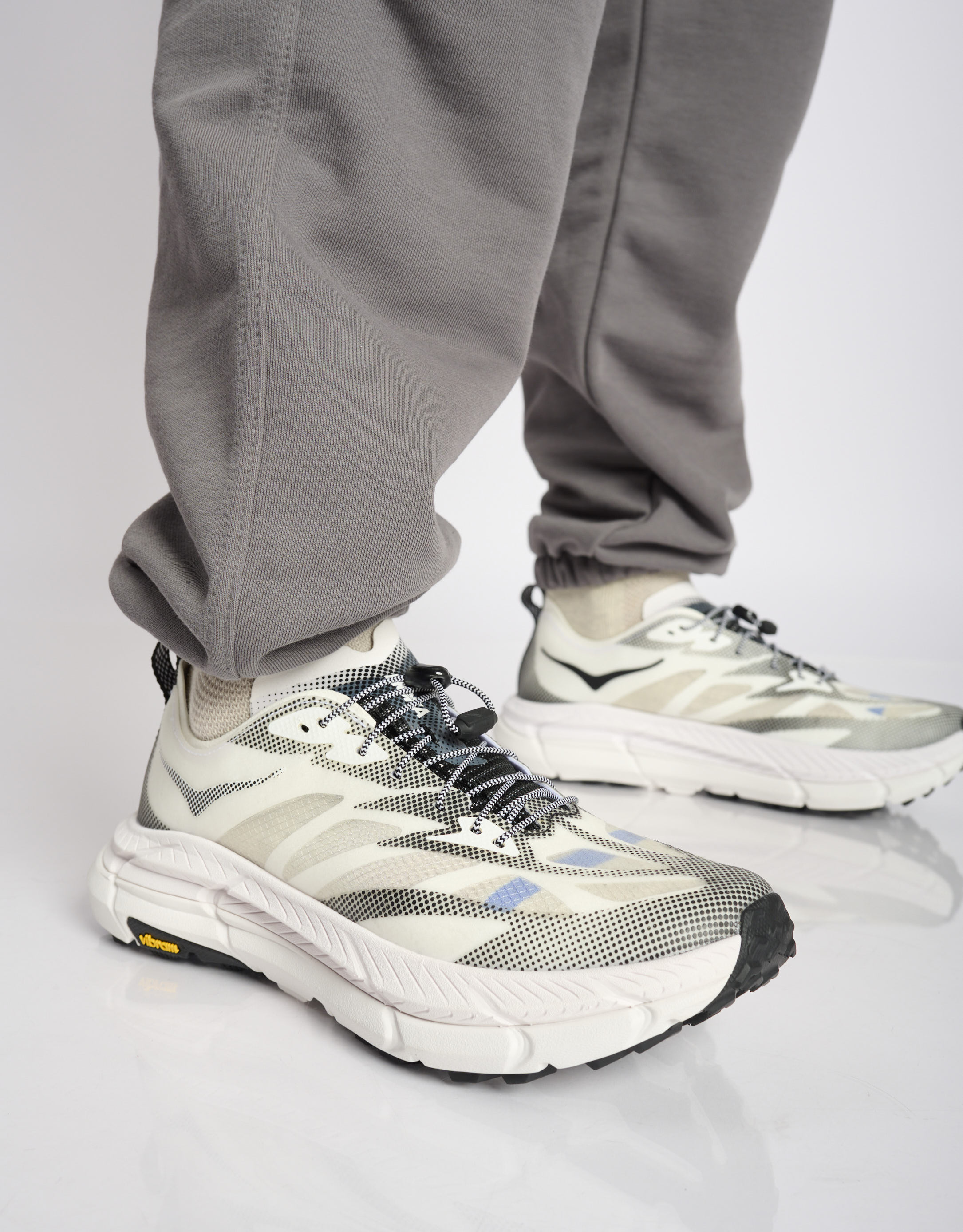 נעלי גברים -  - סניקרס MAFATE SPEED4 LITE - לבן   שחור3