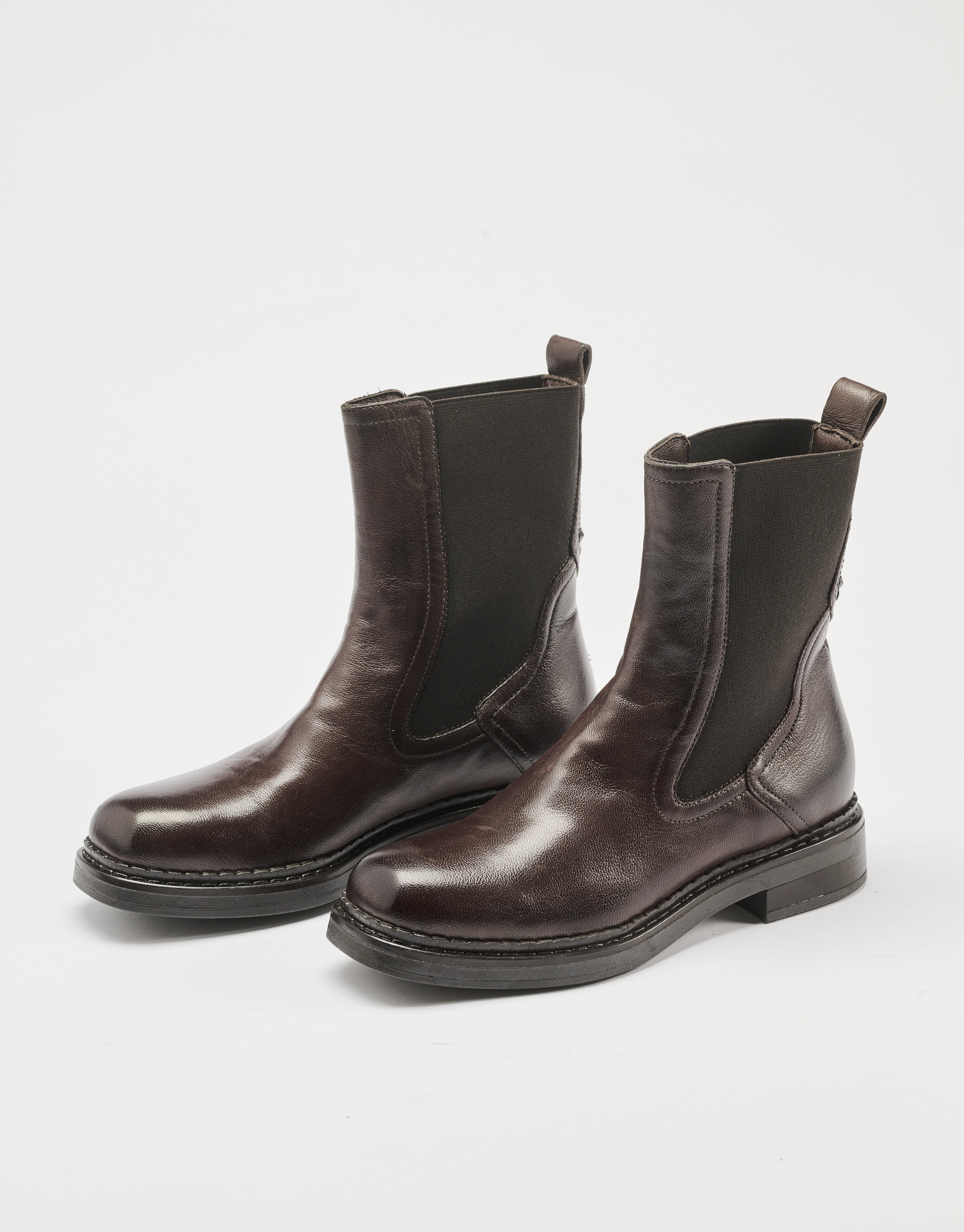 נעלי נשים - Mjus - מגפונים DEKSTER - חום2