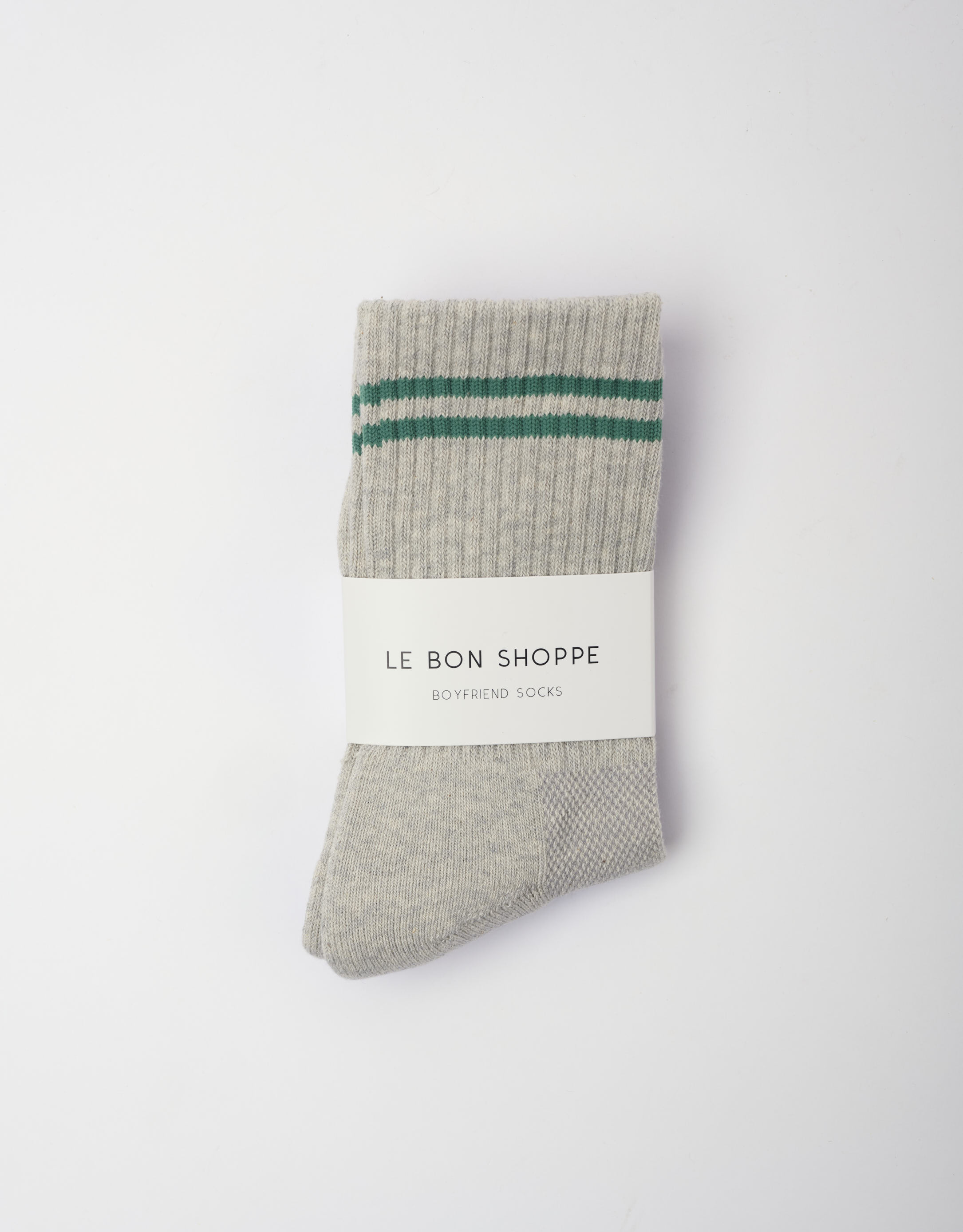 נעלי נשים -  - גרביים BOYFRIEND - אפור בהיר1