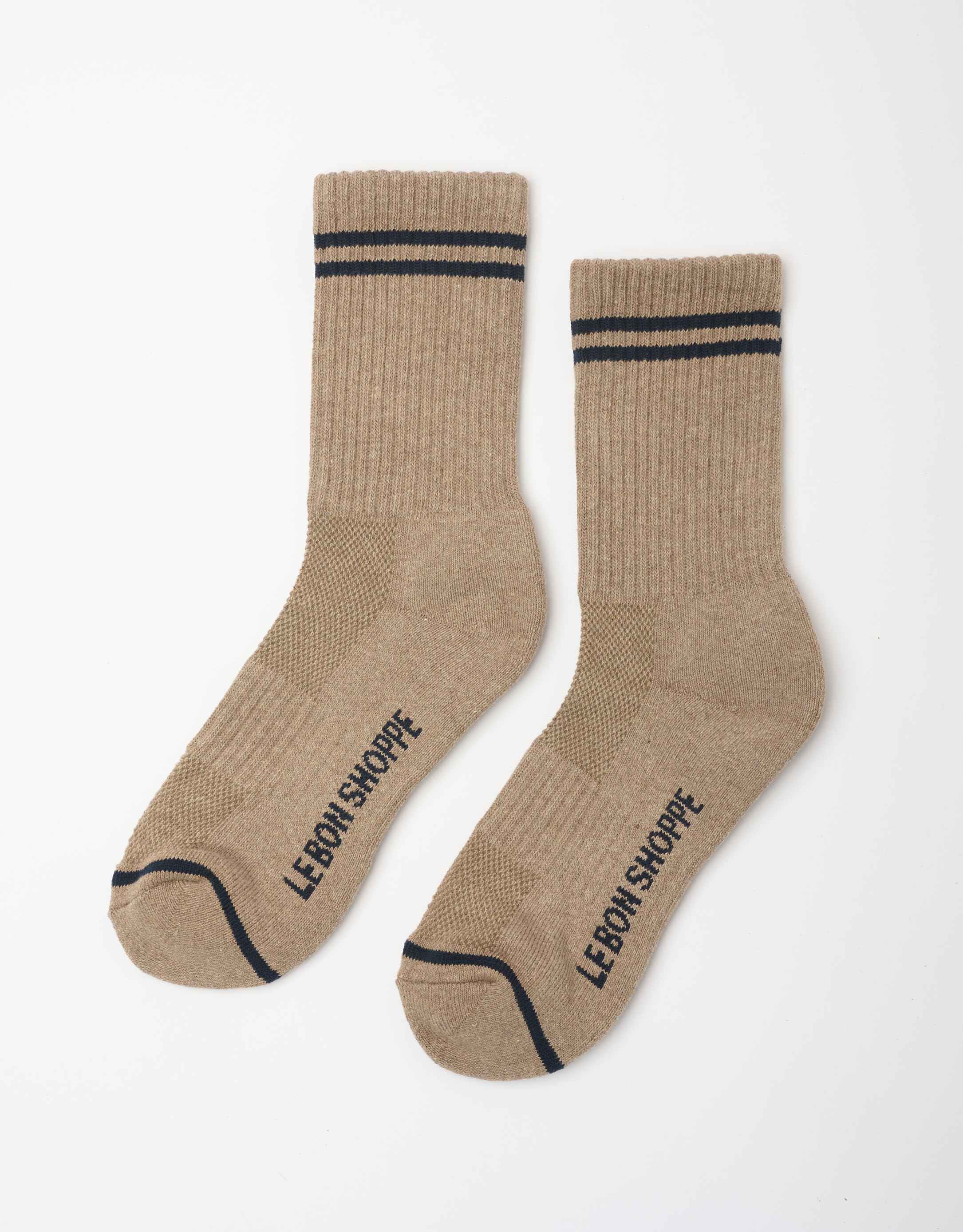 נעלי נשים -  - גרביים BOYFRIEND - חום4