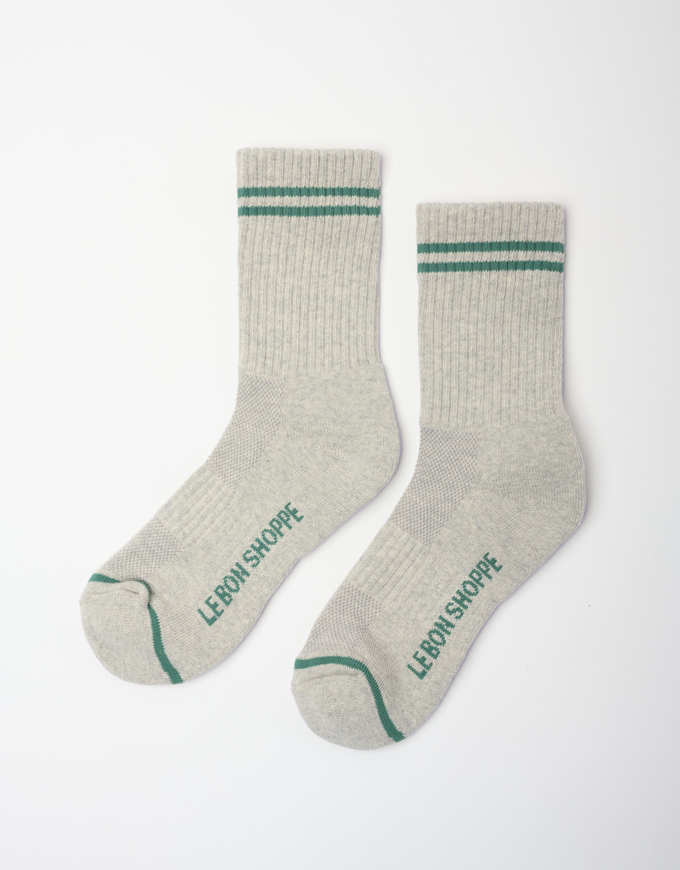 נעלי נשים -  - גרביים BOYFRIEND - אפור בהיר3