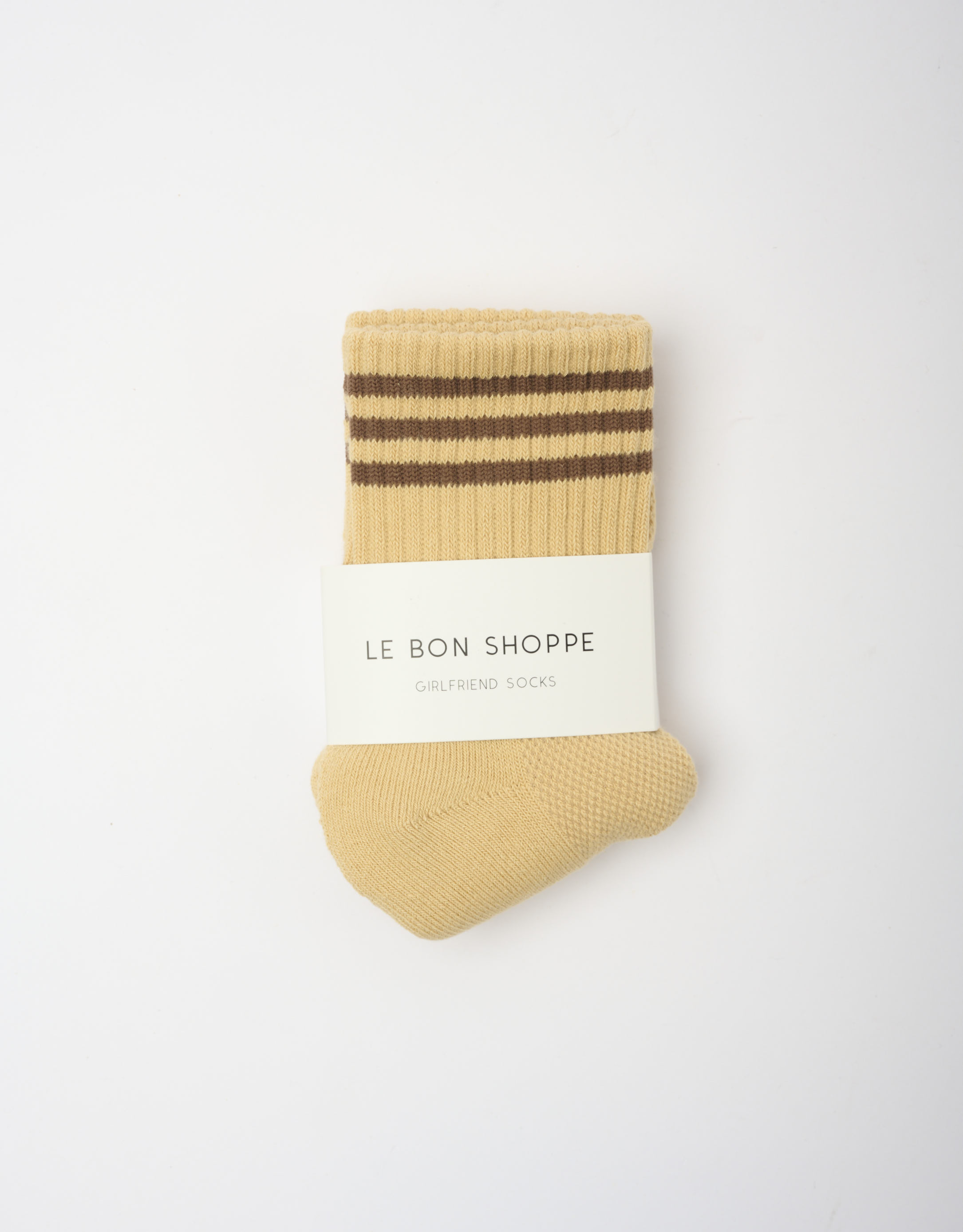 נעלי נשים -  - גרביים GIRLFRIEND - חול1