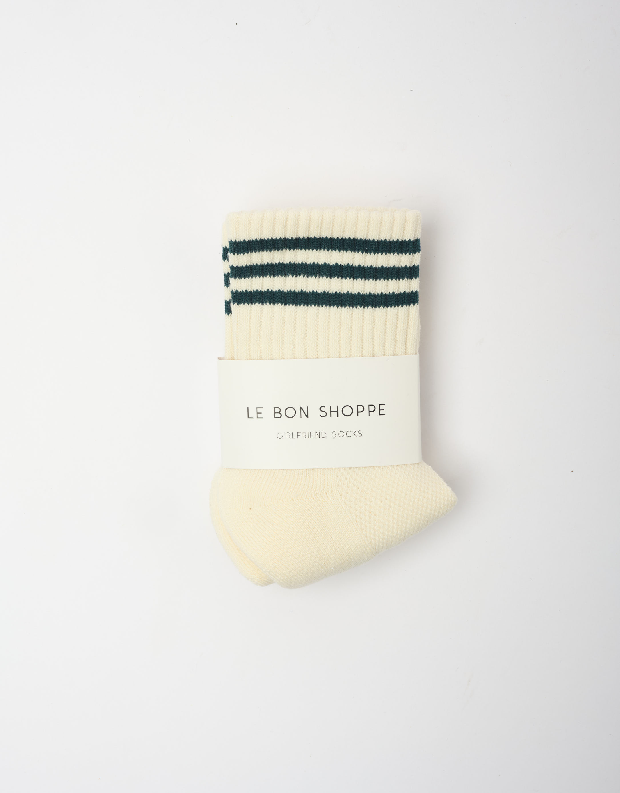 נעלי נשים -  - גרביים GIRLFRIEND - לבן1