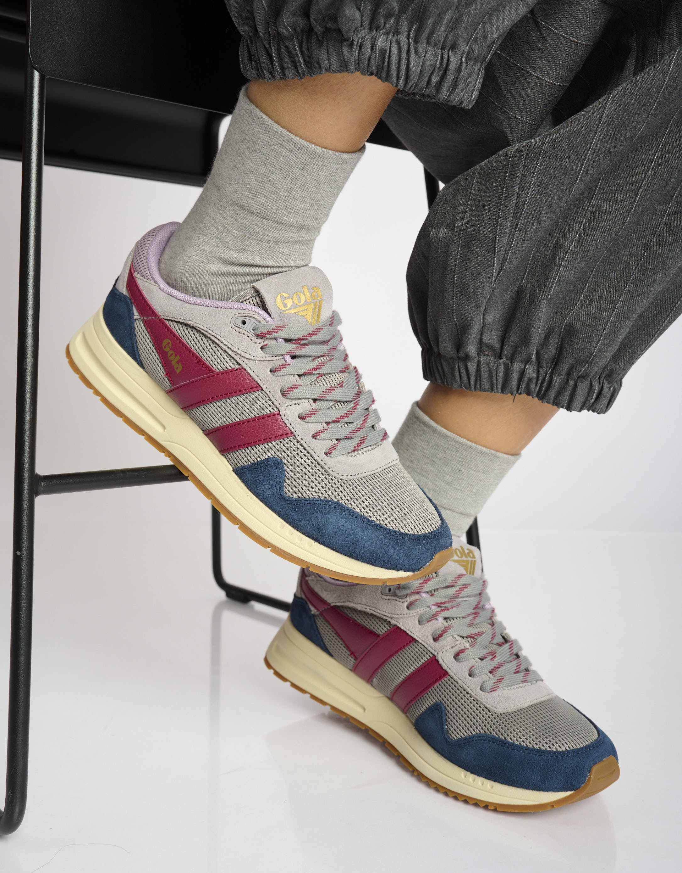 נעלי נשים -  - גרביים SNEAKER - אפור4