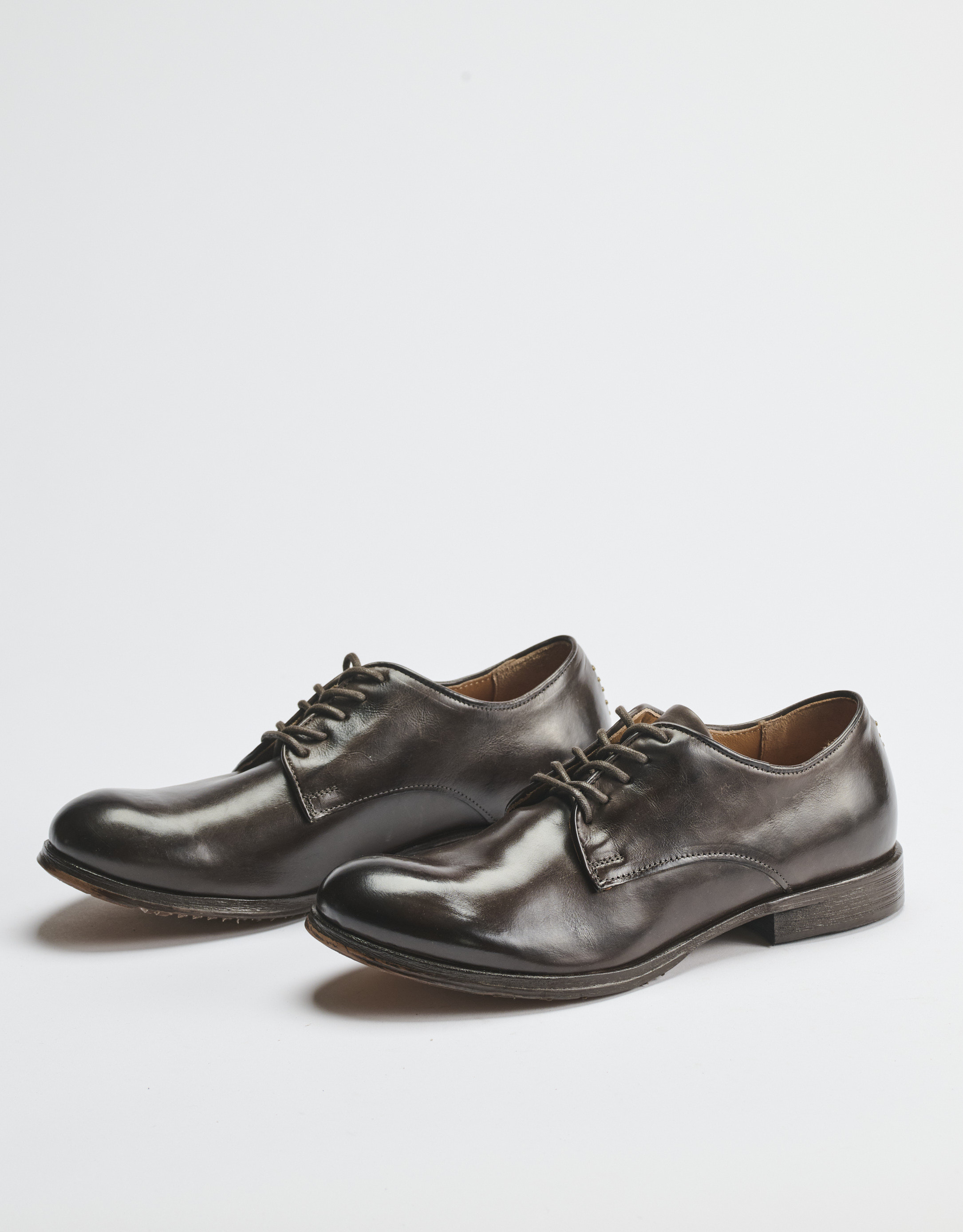 נעלי גברים - A.S. 98 - נעלי עור CLASH - חום2