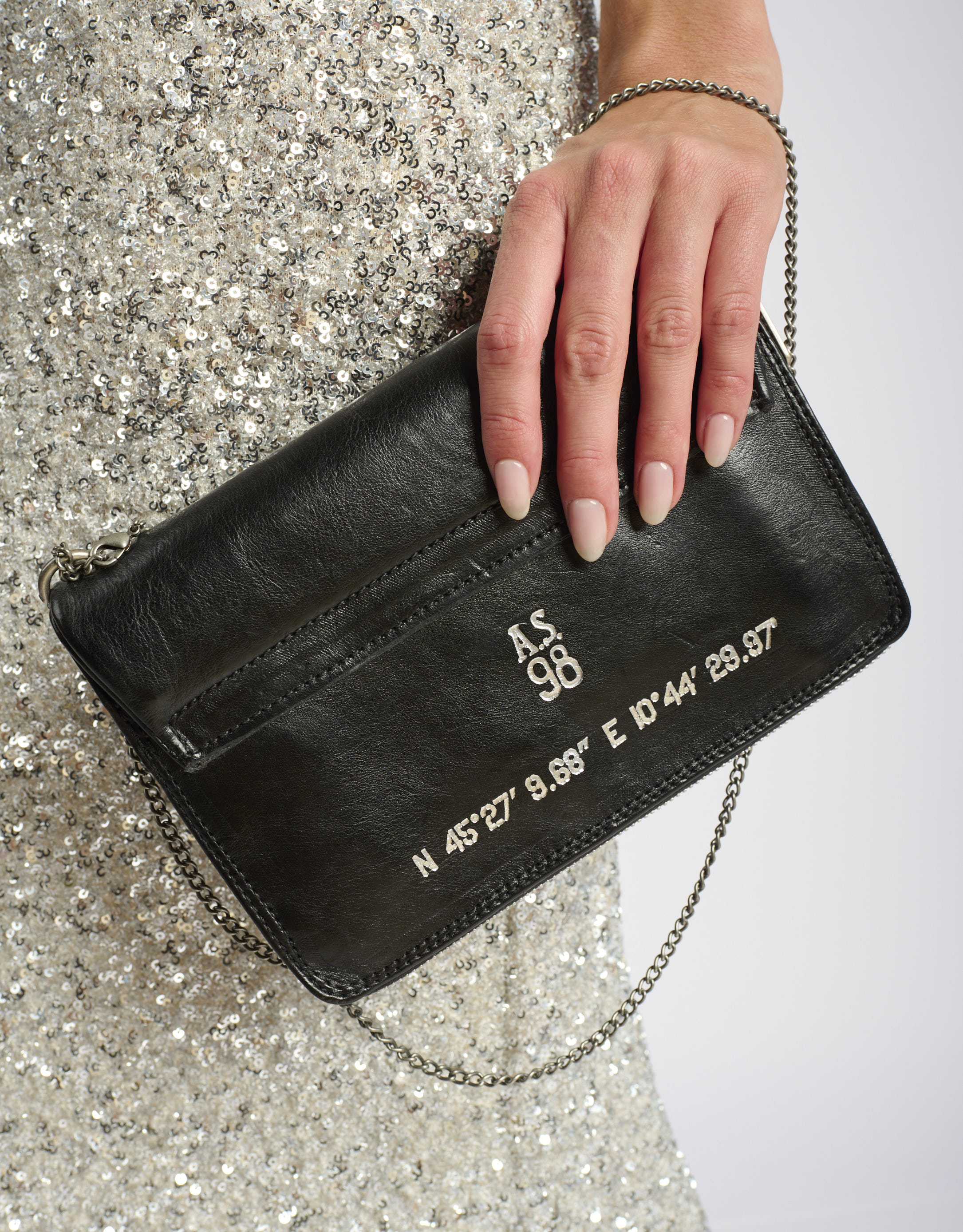 נעלי נשים - A.S. 98 - תיק קטן ELENA - שחור2