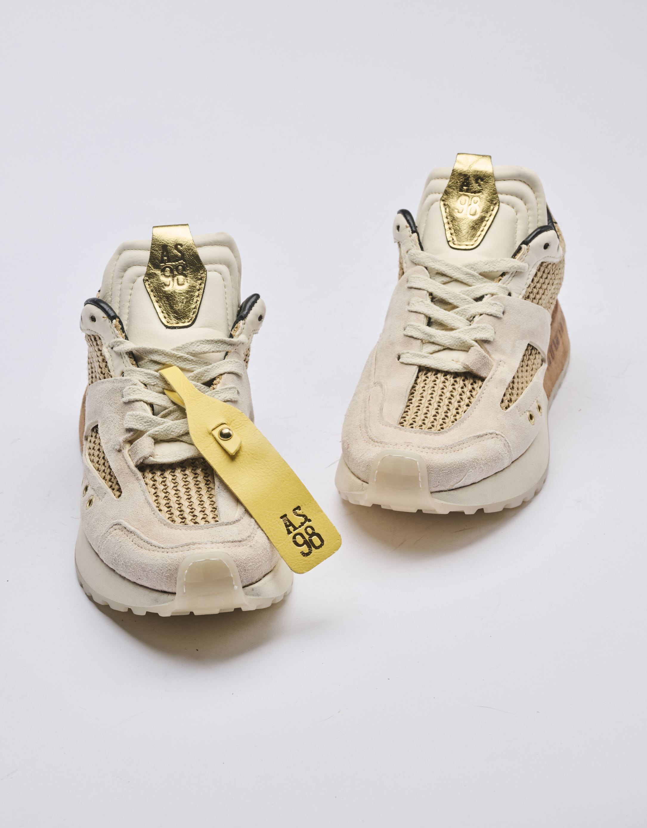 נעלי נשים - A.S. 98 - סניקרס 5FIVE - בז'1