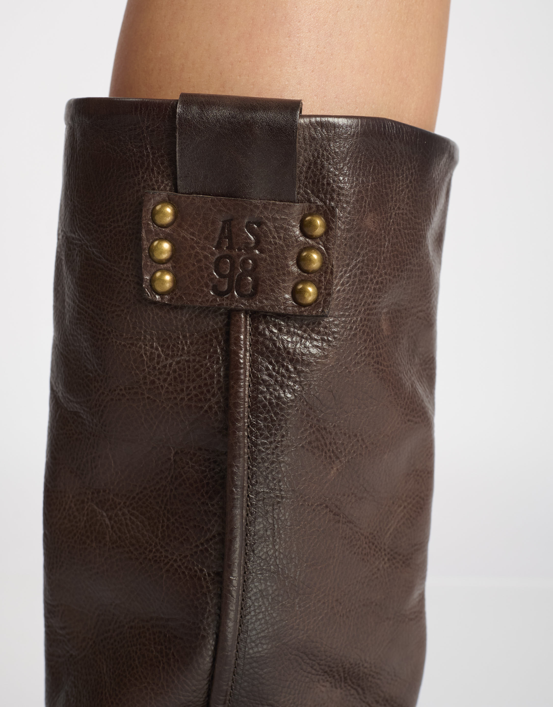 נעלי נשים - A.S. 98 - מגפיים ISOLA - חום4