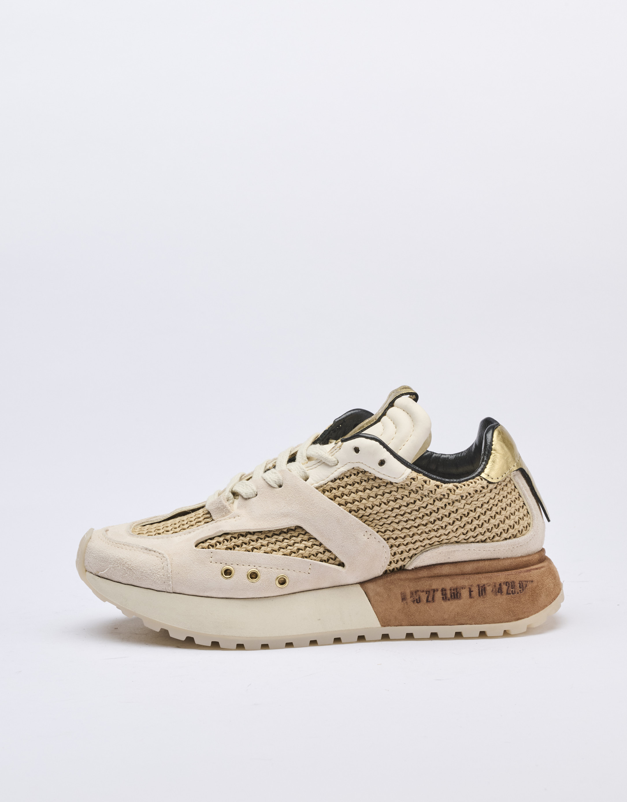 נעלי נשים - A.S. 98 - סניקרס 5FIVE - בז'4