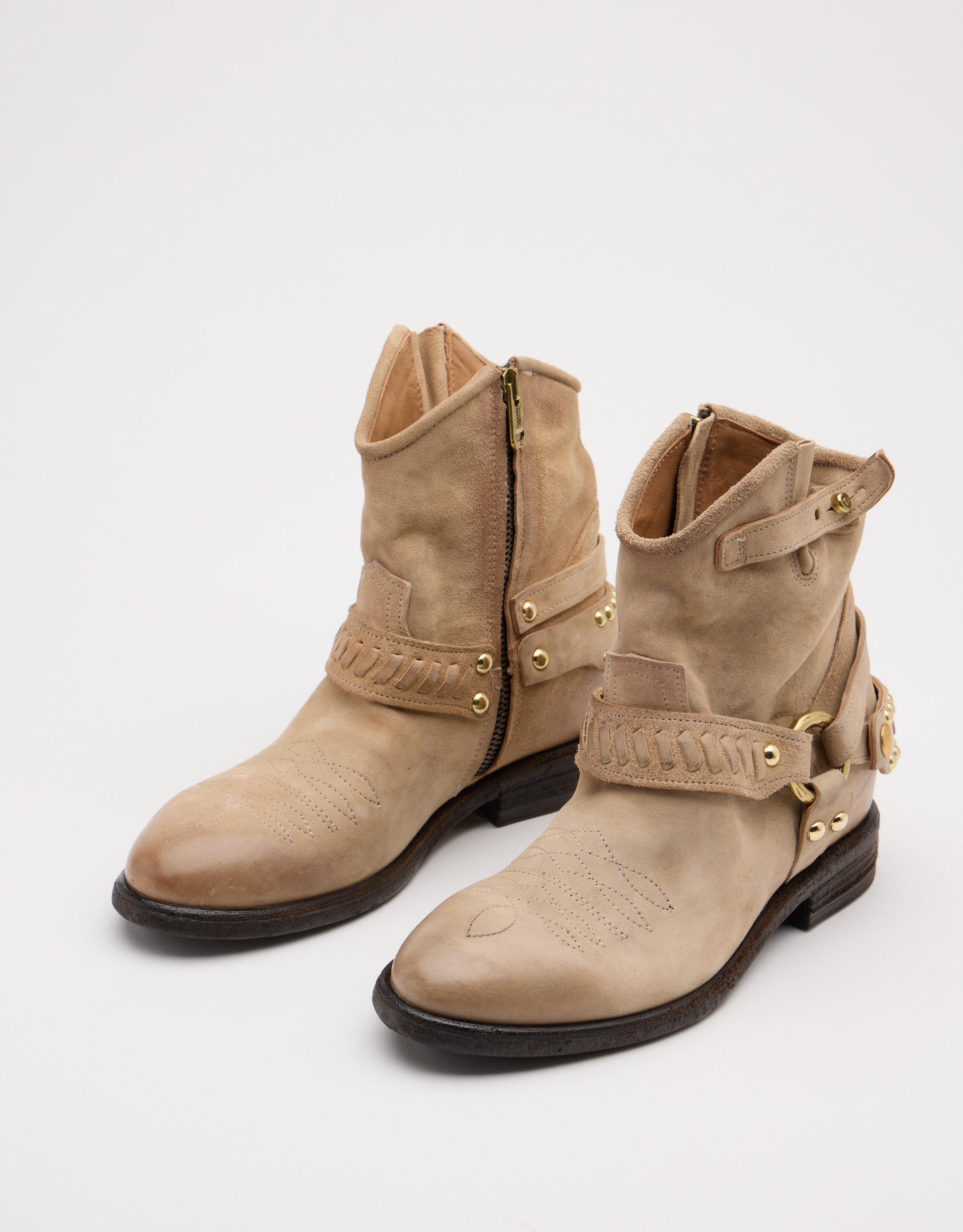 נעלי נשים - A.S. 98 - מגפונים ISOLA - בז'4