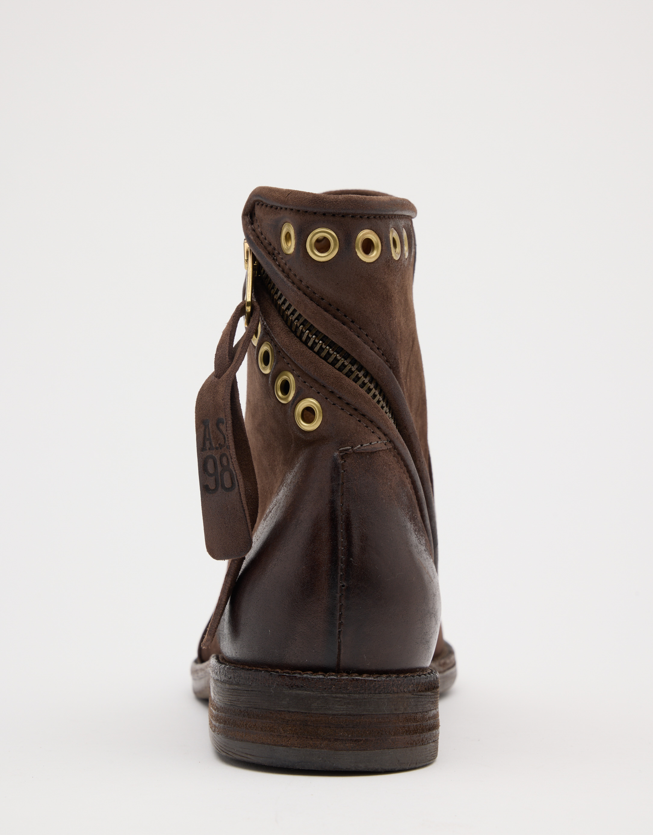 נעלי נשים - A.S. 98 - מגפונים ALONE - חום4