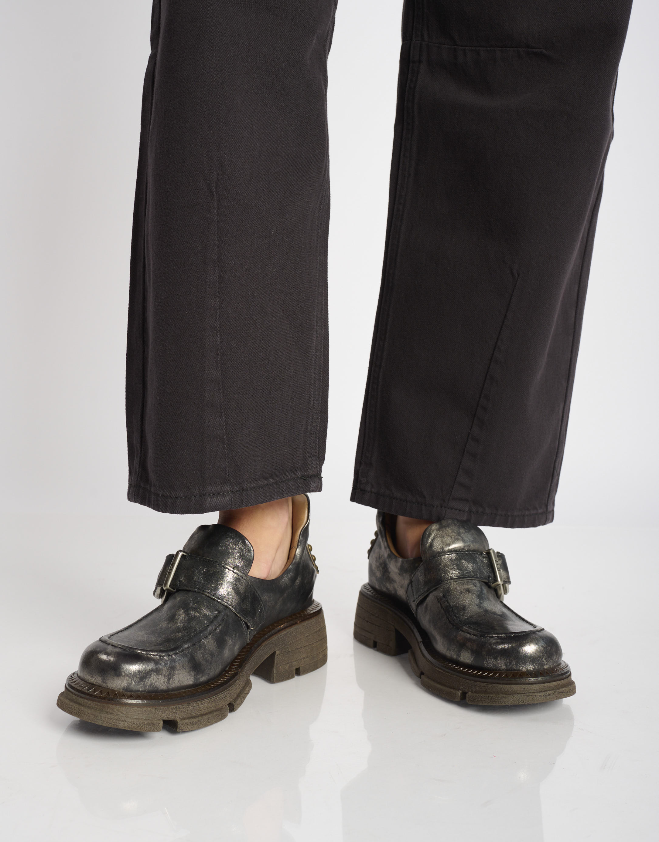 נעלי נשים - A.S. 98 - נעליים LANE - כסף3