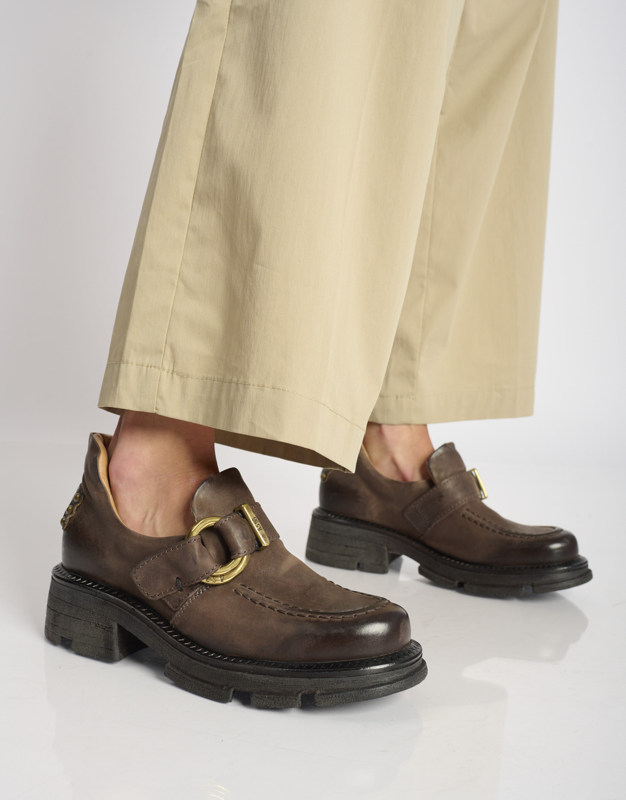 נעלי נשים - A.S. 98 - נעליים LANE - חום4