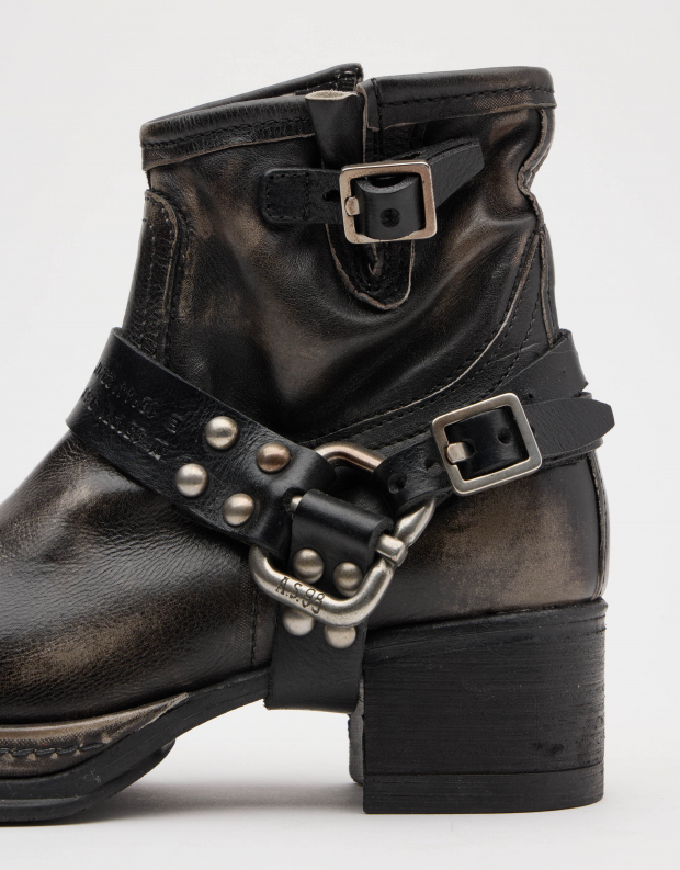 נעלי נשים - A.S. 98 - מגפונים CLIMB - שחור מיוחד