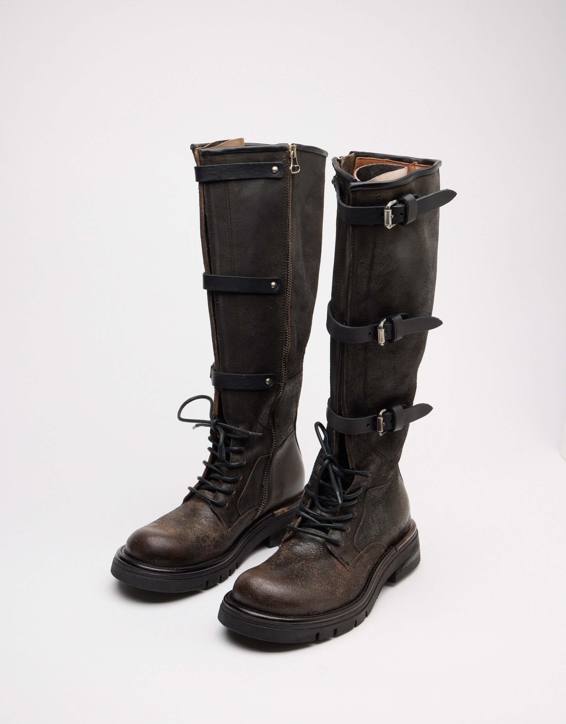 נעלי נשים - A.S. 98 - מגפיים RUBY - חום3