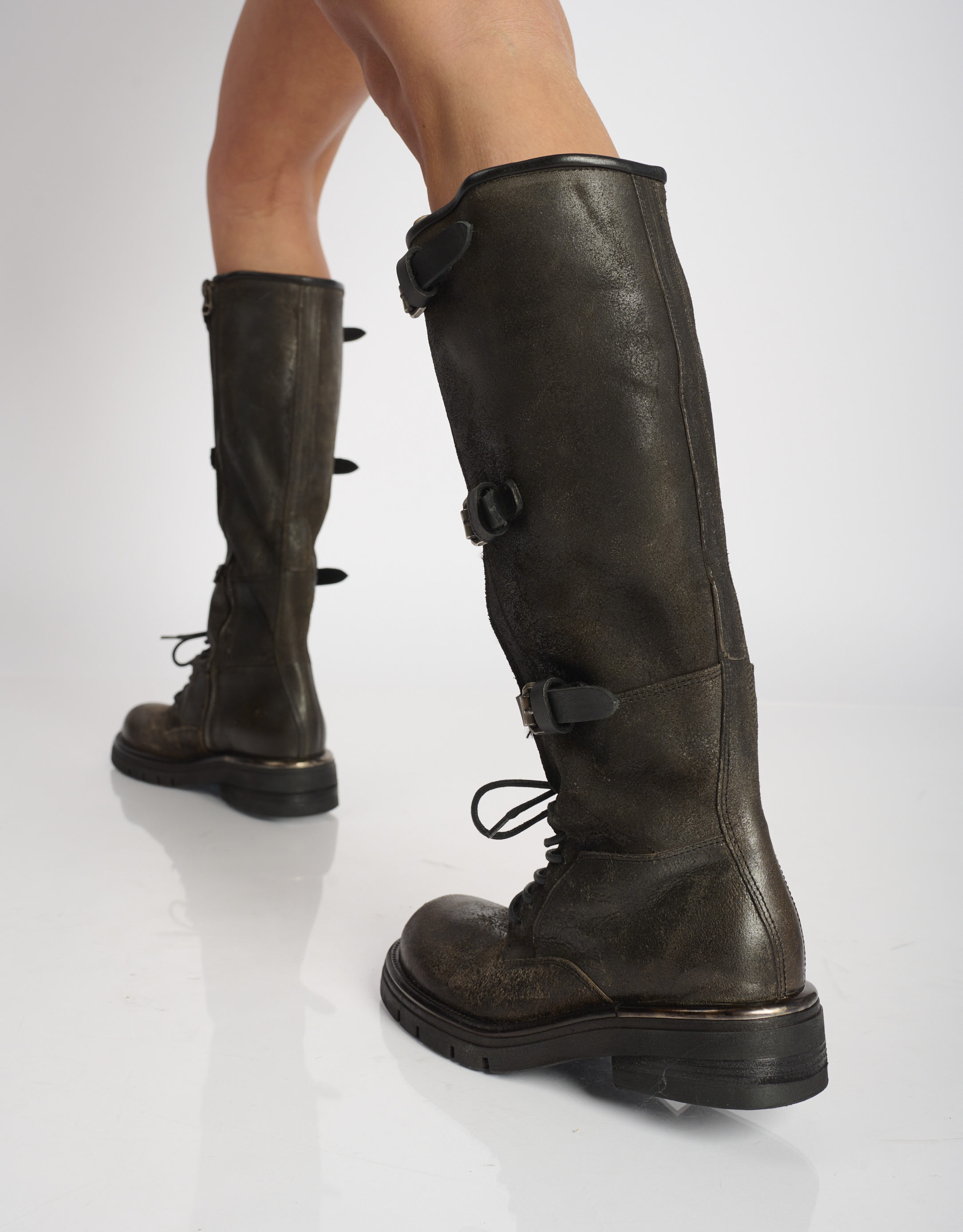 נעלי נשים - A.S. 98 - מגפיים RUBY - חום4