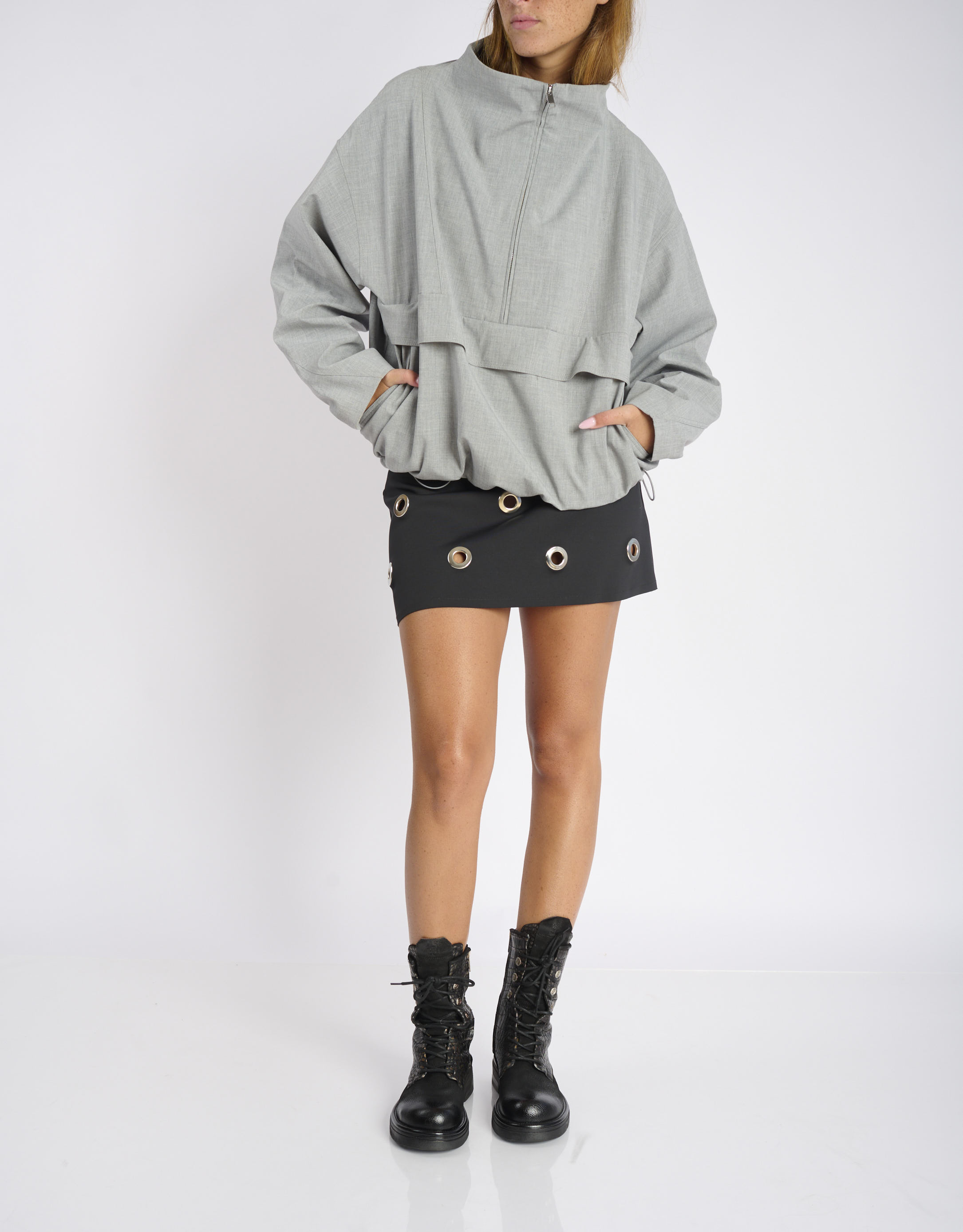 נעלי נשים - A.S. 98 - מגפונים מטאליים RUBY - שחור3