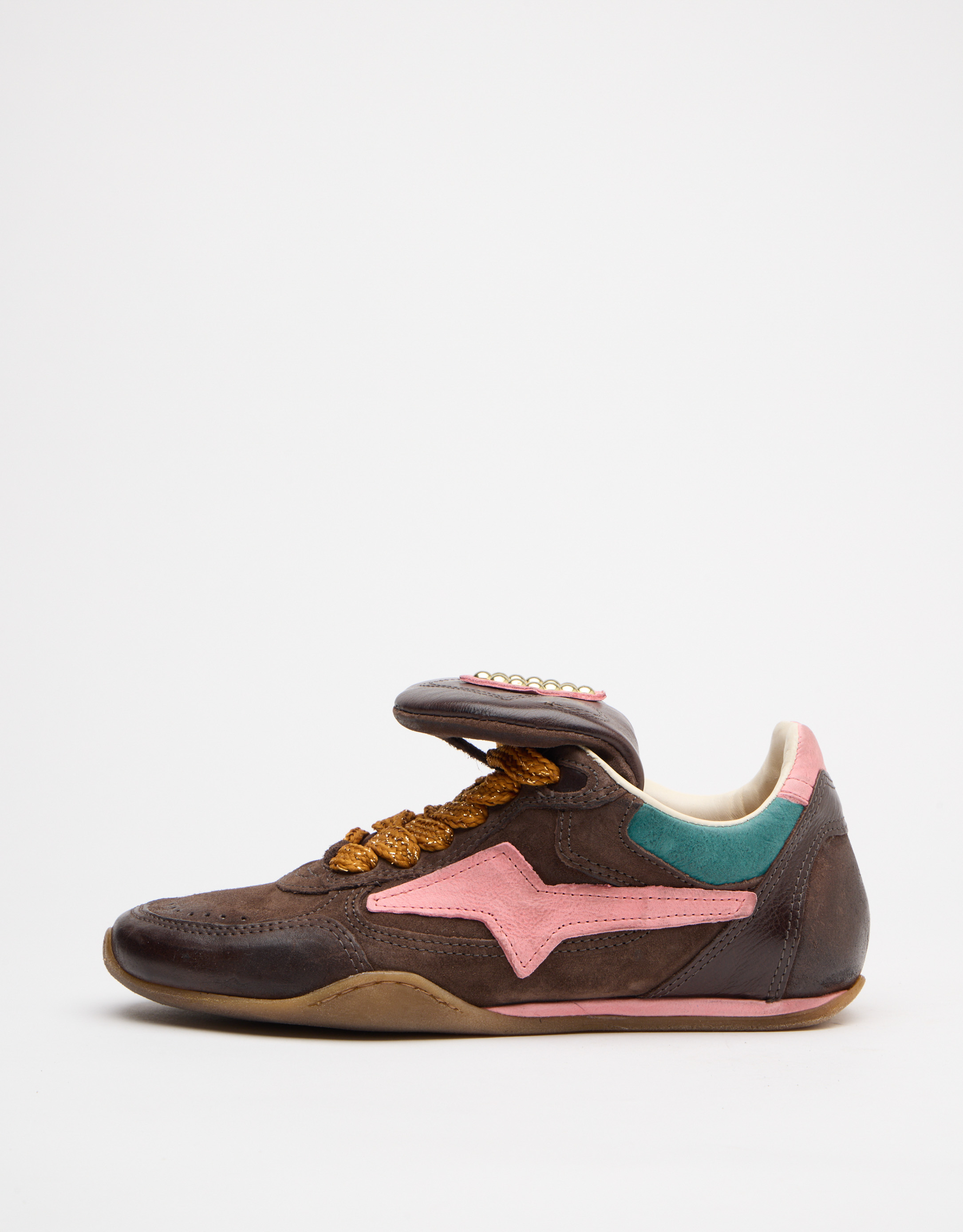 נעלי נשים - A.S. 98 - סניקרס TURBIN - חום   ורוד4