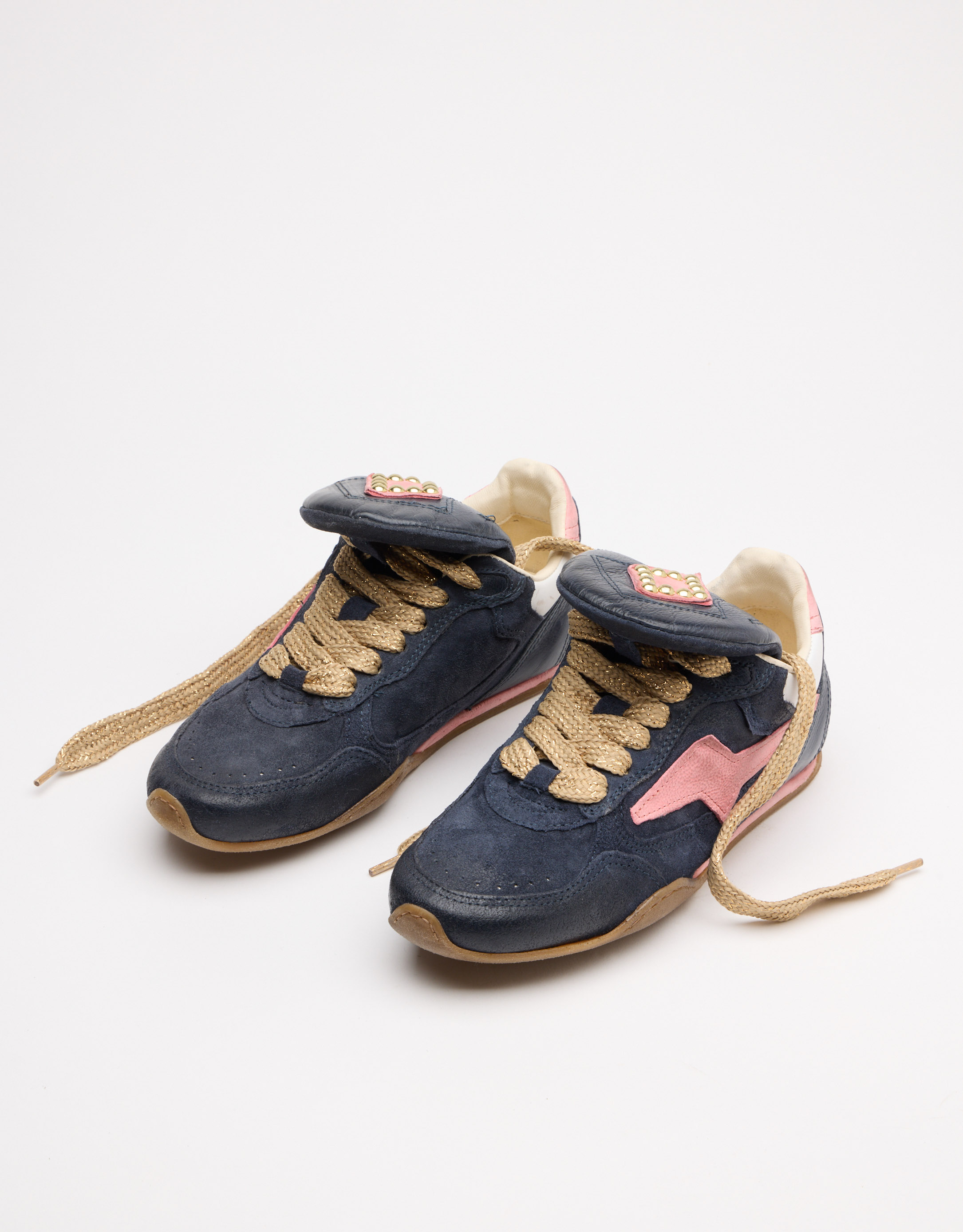 נעלי נשים - A.S. 98 - סניקרס TURBIN - כחול   ורוד4