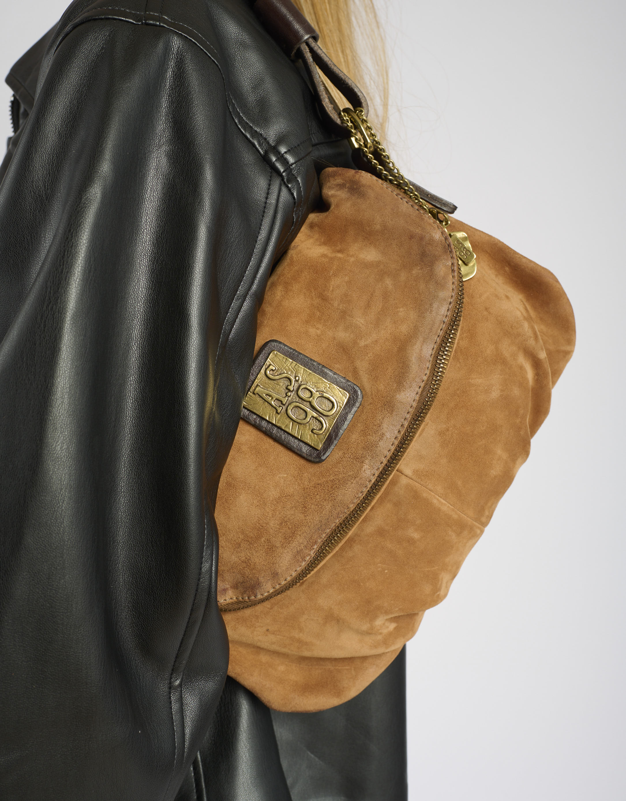 נעלי נשים - A.S. 98 - תיק צד קטן CARMINE - קאמל2