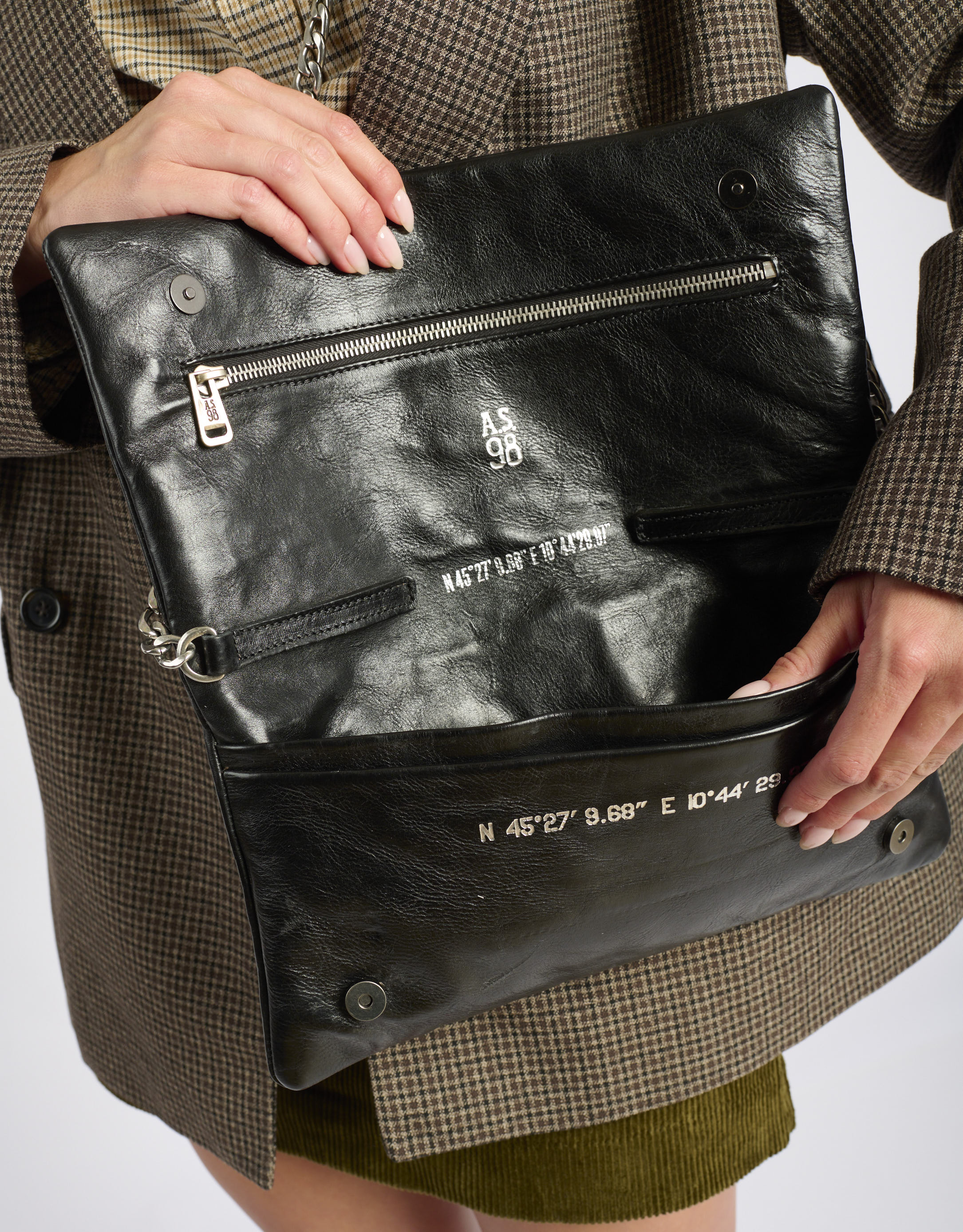 נעלי נשים - A.S. 98 - תיק צד MARIA - שחור2