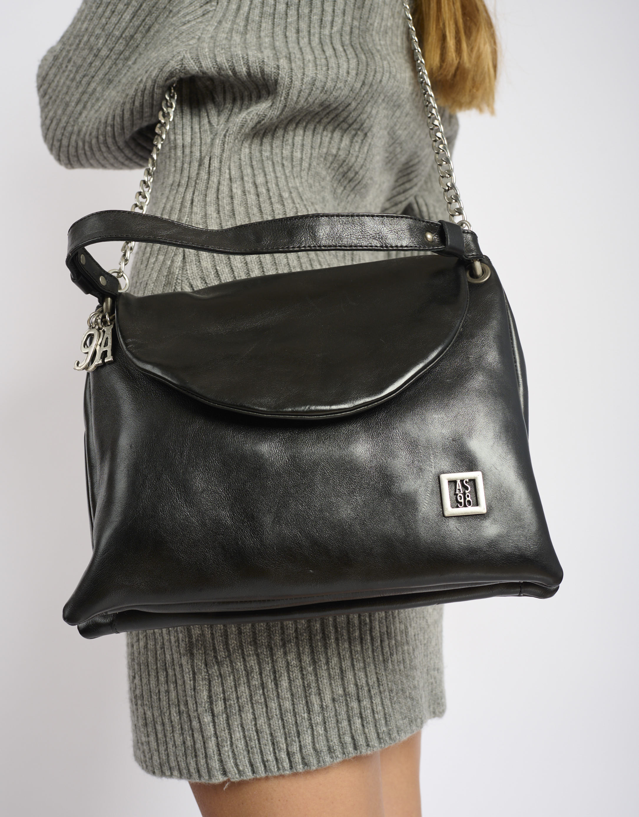 נעלי נשים - A.S. 98 - תיק צד SOFIA - שחור4