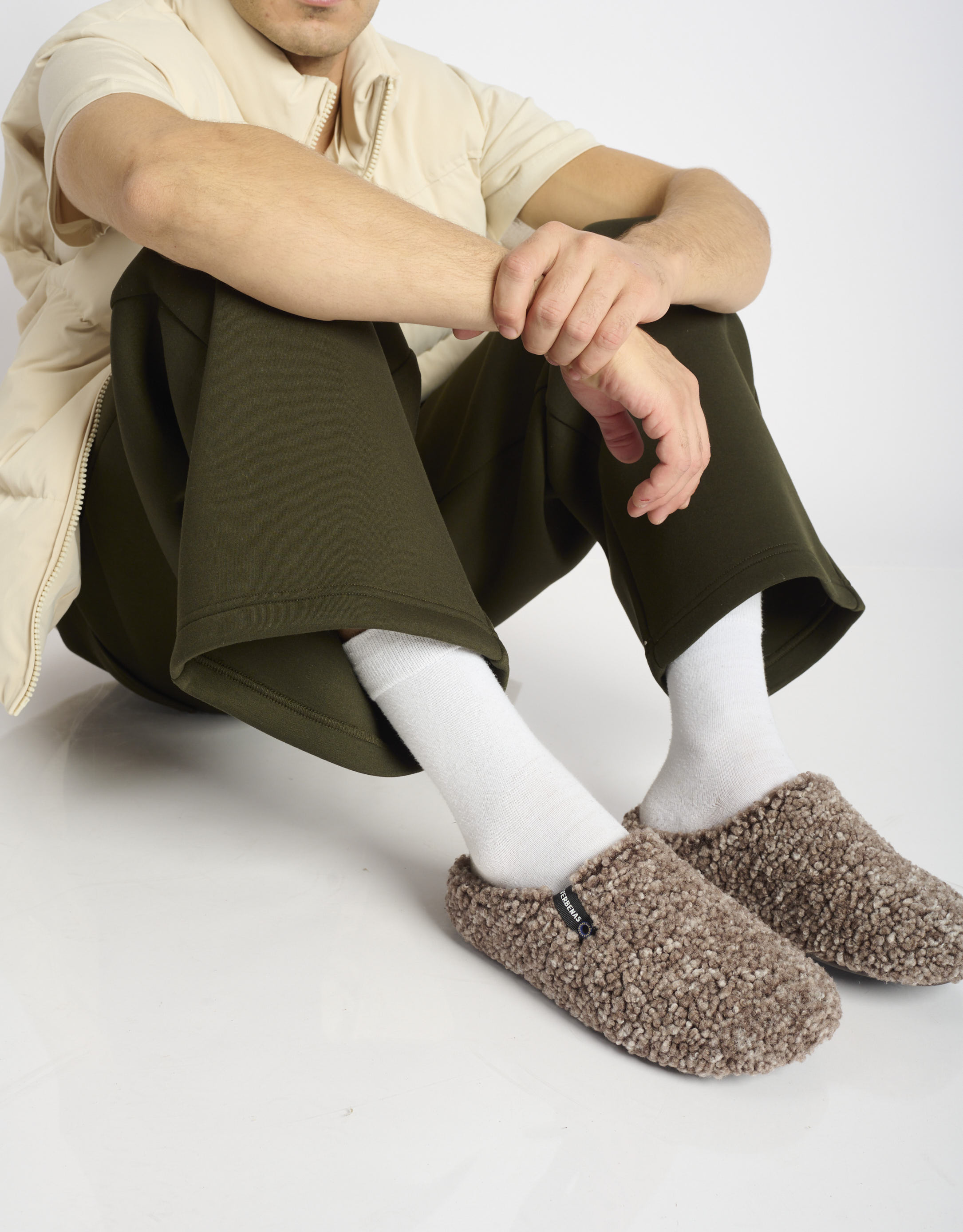 נעלי גברים - Verbenas - נעלי בית EAGLE - חום1