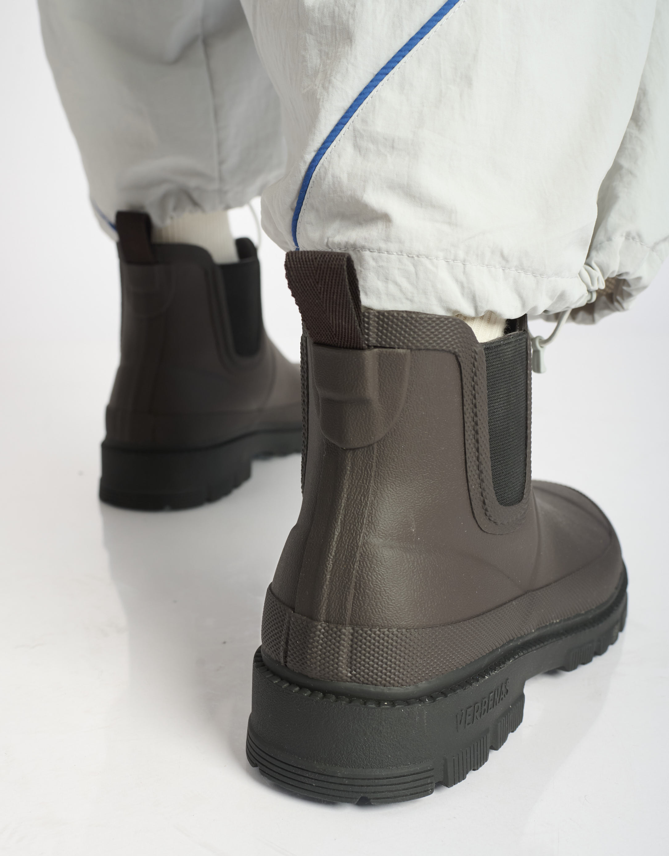 נעלי גברים - Verbenas - מגפי גומי LUKA - חום3