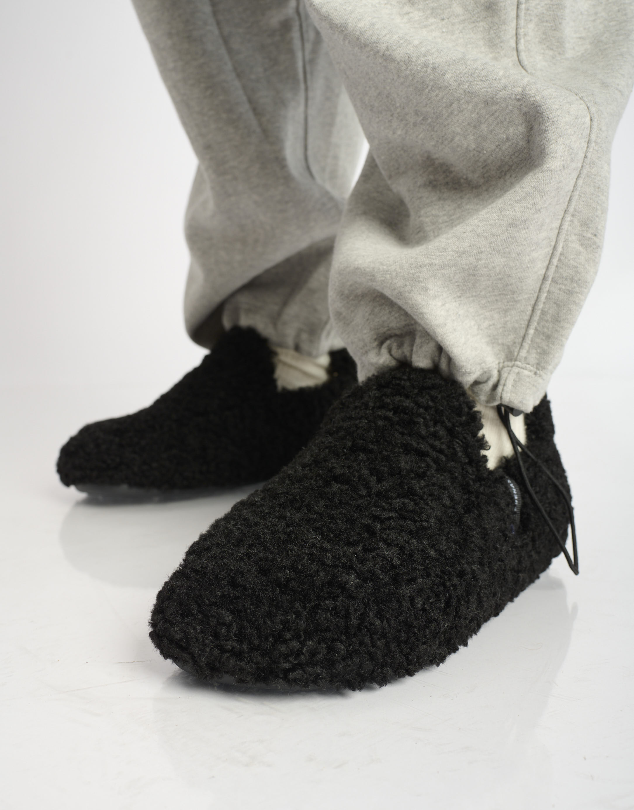 נעלי גברים - Verbenas - נעלי בית EKKO CURLY - שחור4