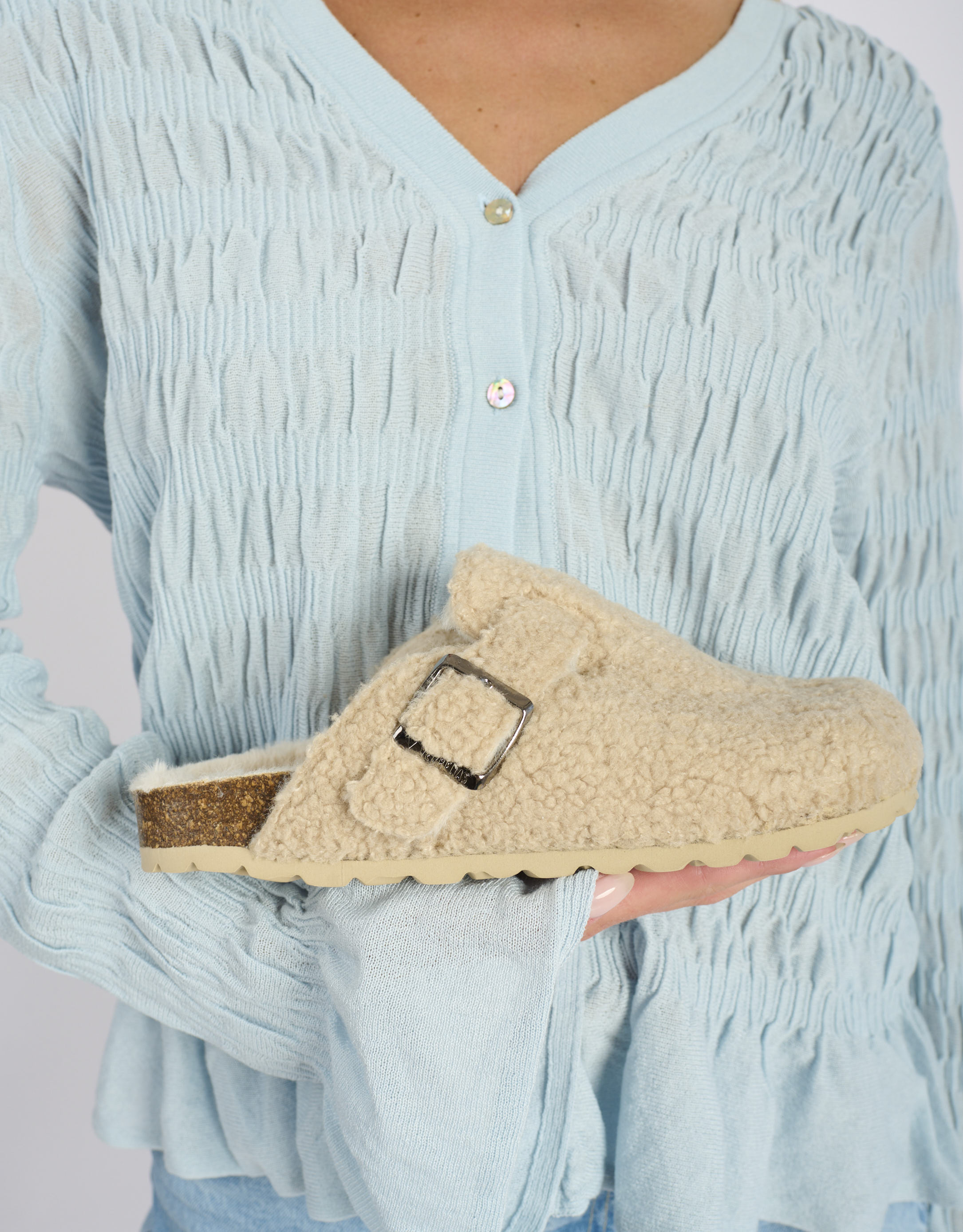 נעלי נשים - Verbenas - כפכפים ROUX NAIROBI - בז'1