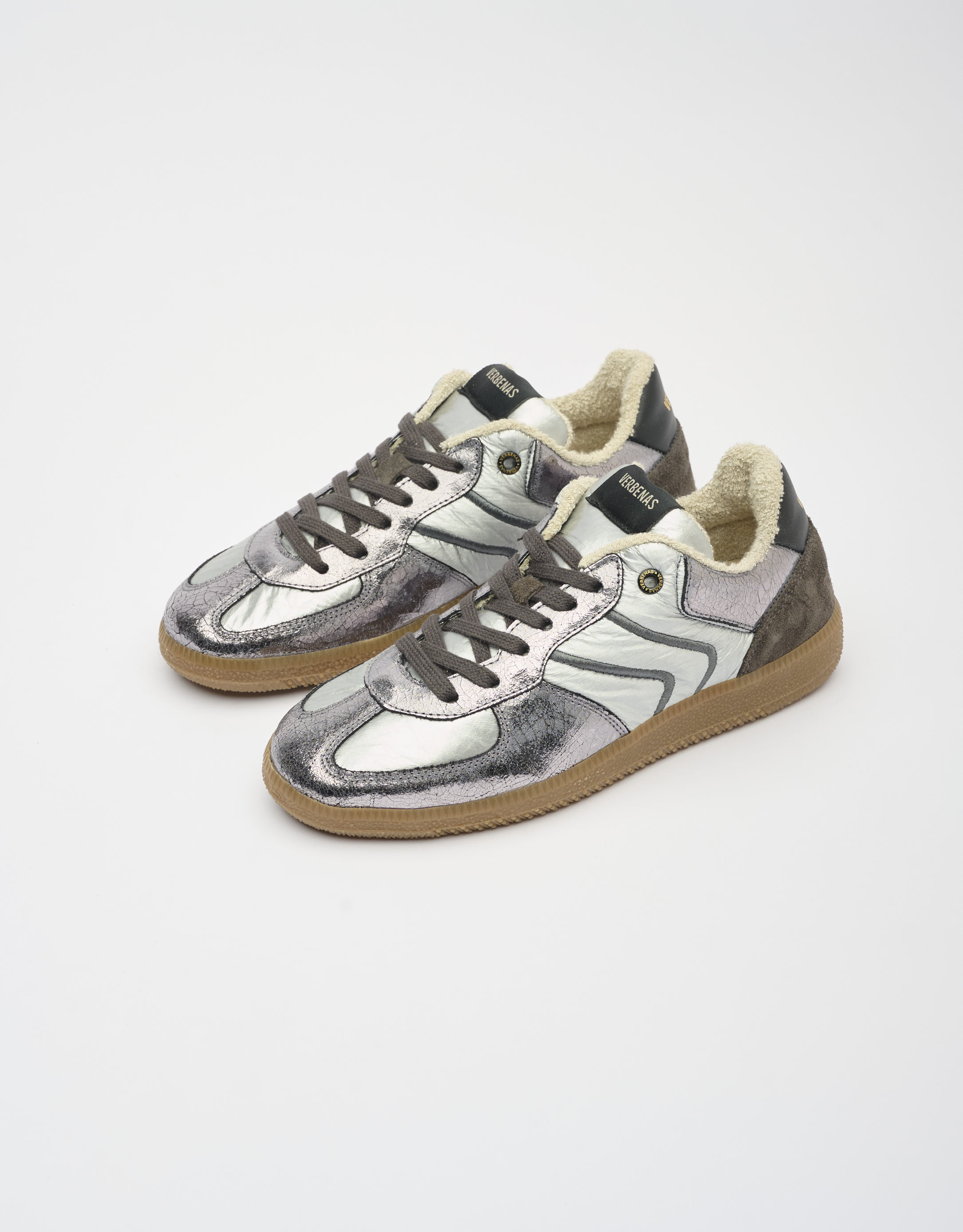 נעלי נשים - Verbenas - סניקרס SORA SKAT - כסף2