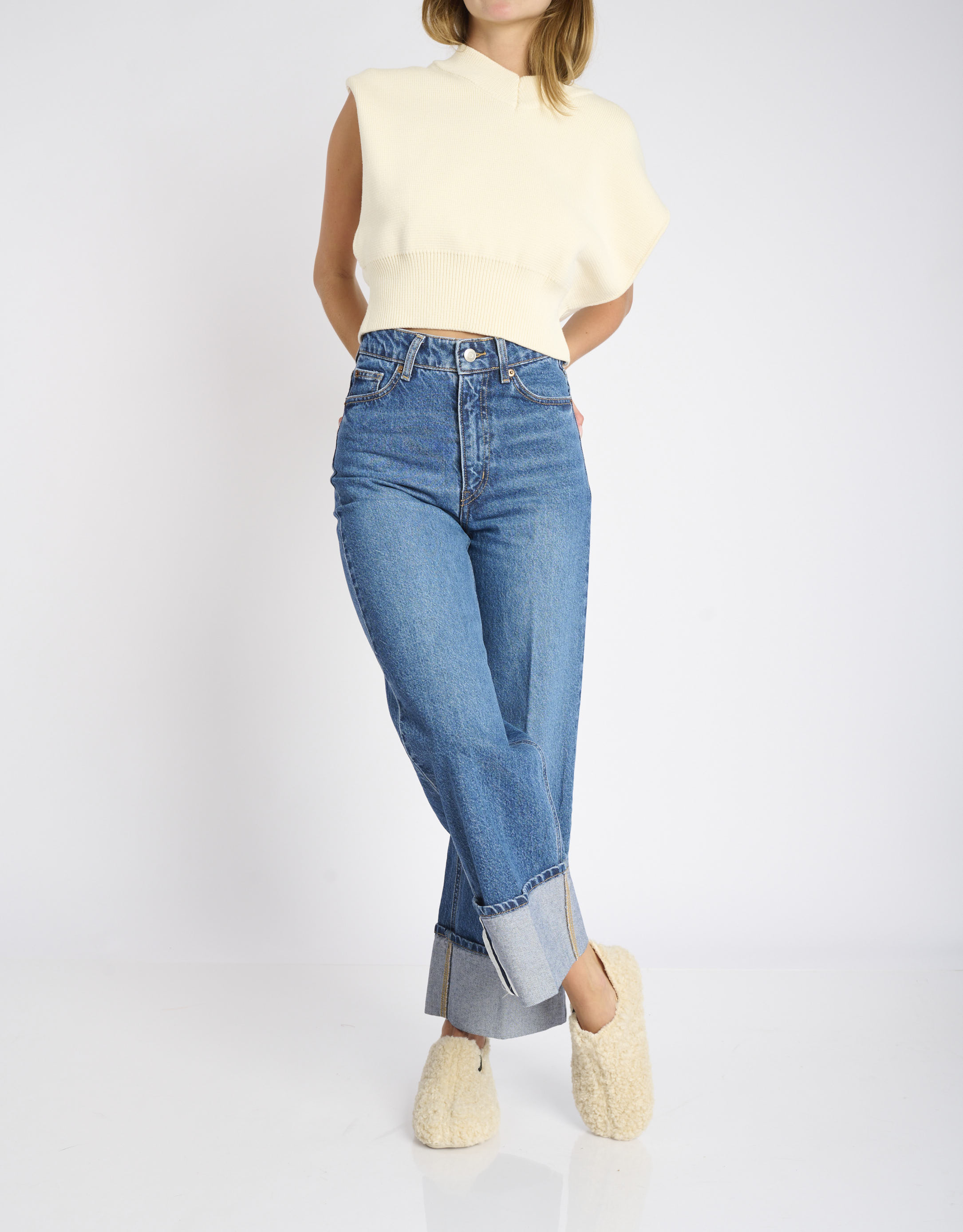 נעלי נשים - Verbenas - נעלי בית YOI CURLY - אופוויט3