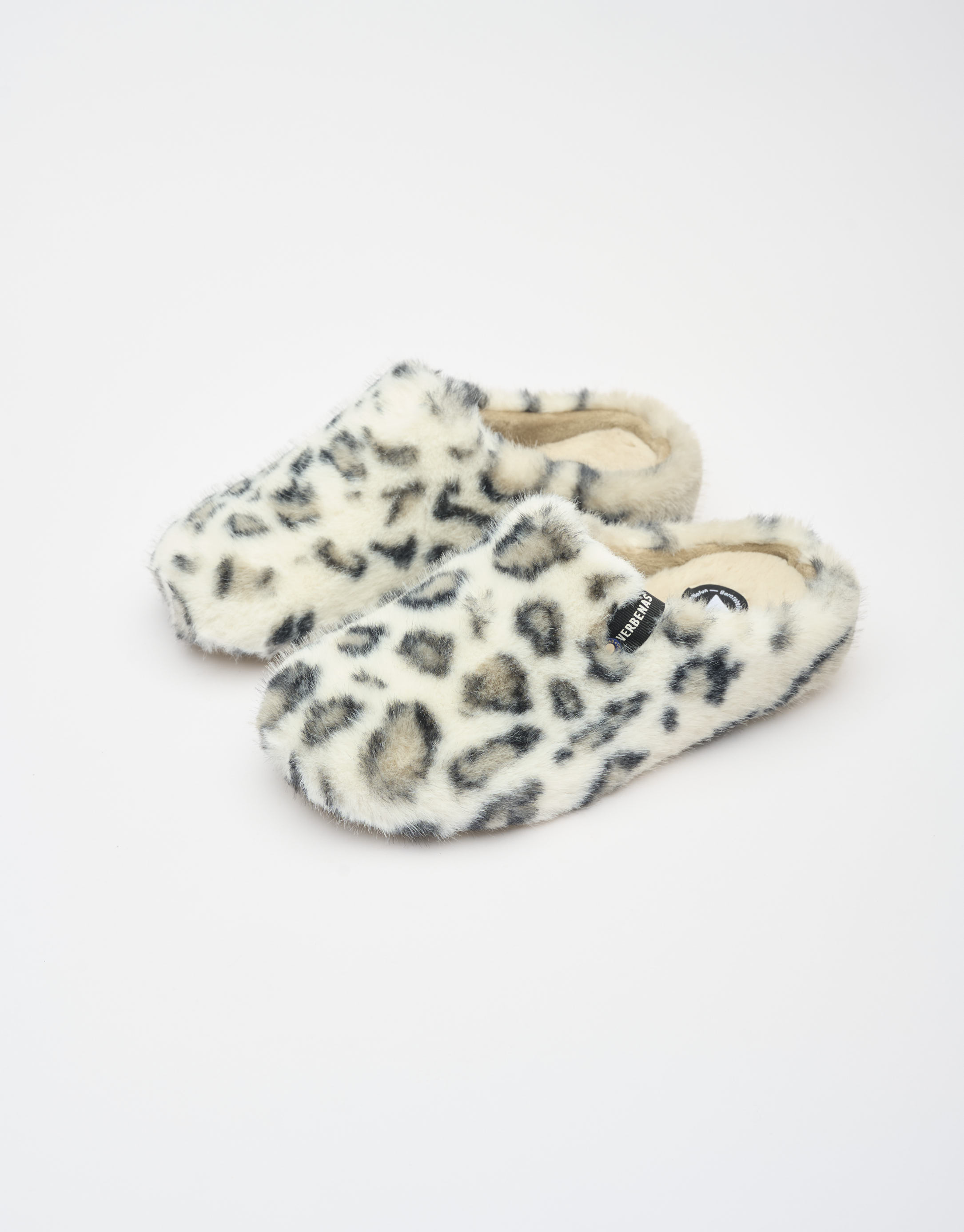 נעלי נשים - Verbenas - נעלי בית מנומרות YORK FUR - אופוויט2