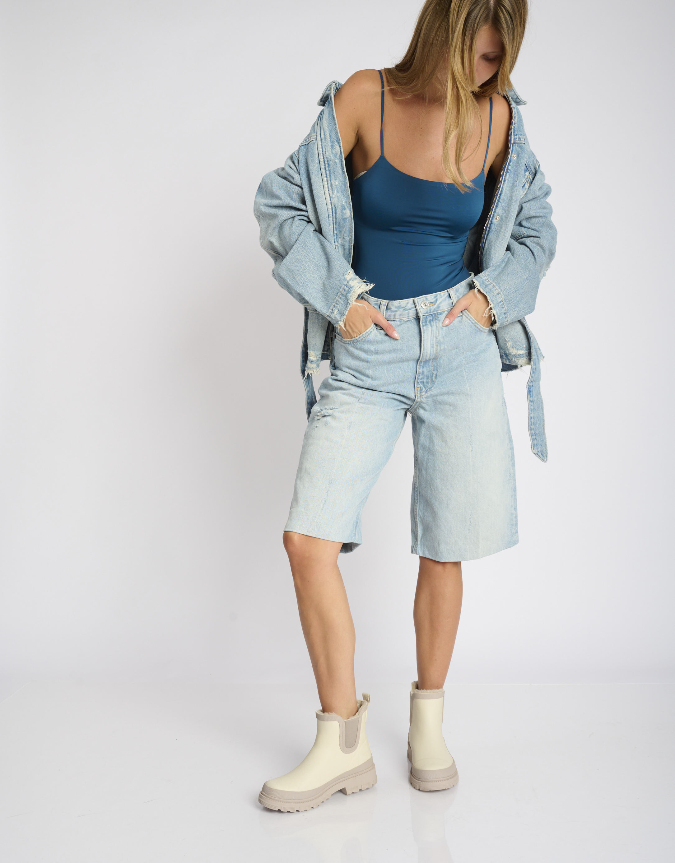 נעלי נשים - Verbenas - מגפוני גומי עם פרווה LUA - אופוויט2