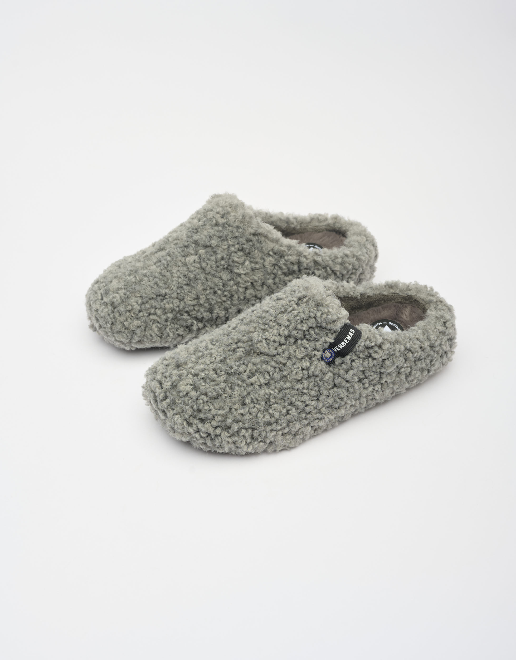 נעלי נשים - Verbenas - נעלי בית YORK CURLY - אפור4