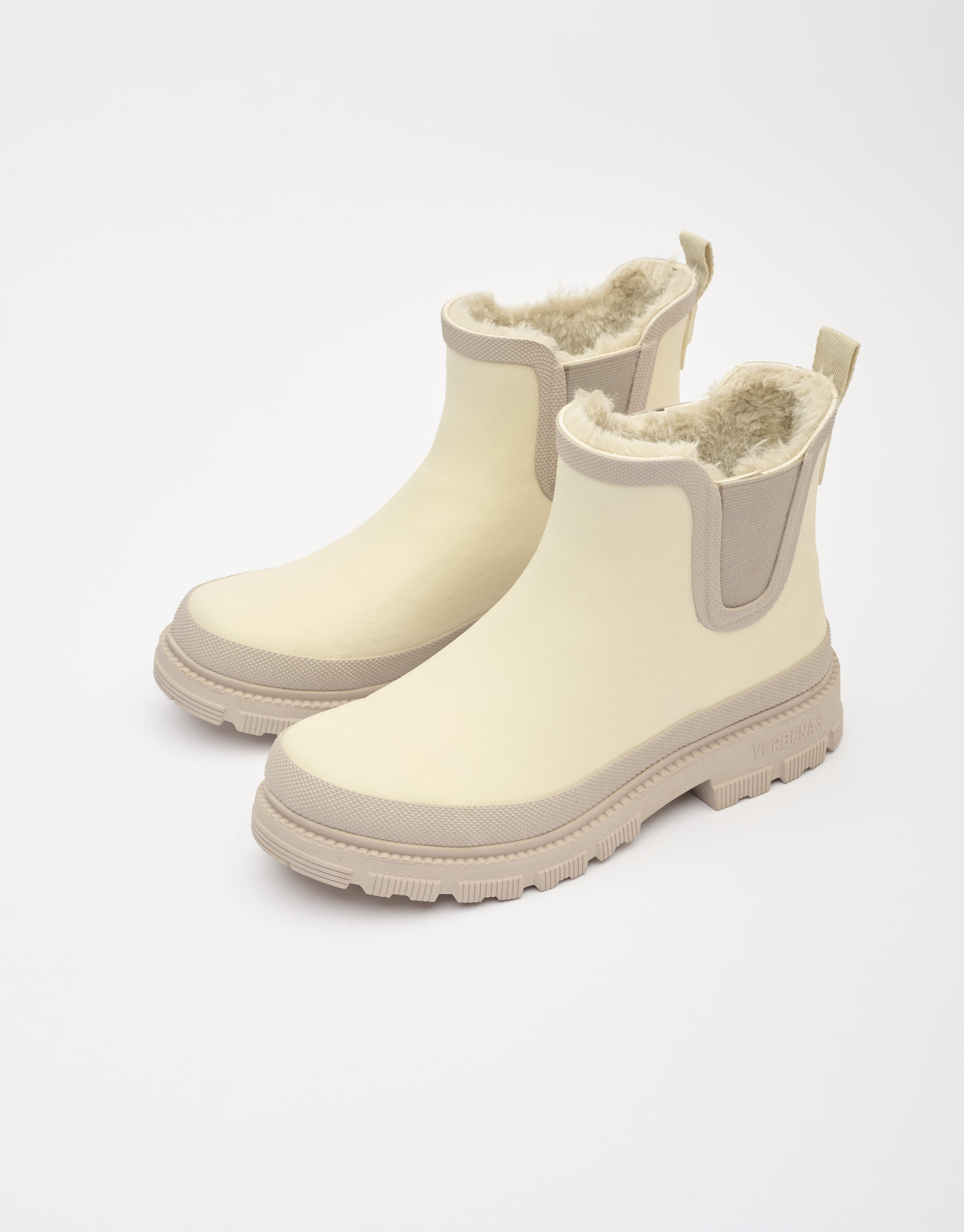 נעלי נשים - Verbenas - מגפוני גומי עם פרווה LUA - אופוויט4