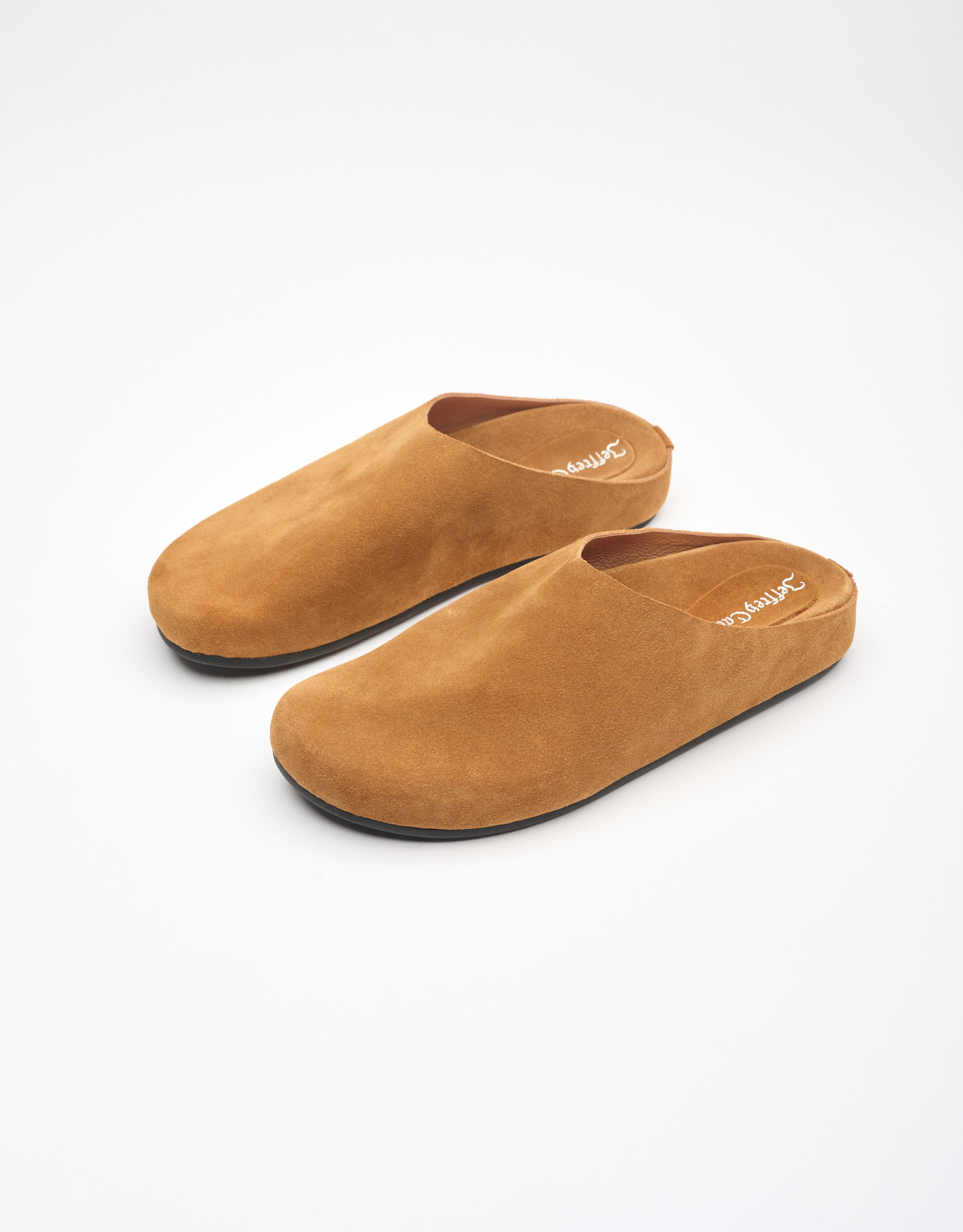 נעלי נשים - Jeffrey Campbell - כפכפי זמש CONTENT - קאמל1